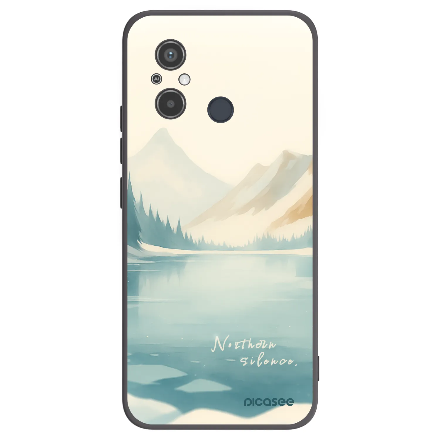 Silikónový čierny obal pre Xiaomi Redmi 12C - NOTHERN SILENCE