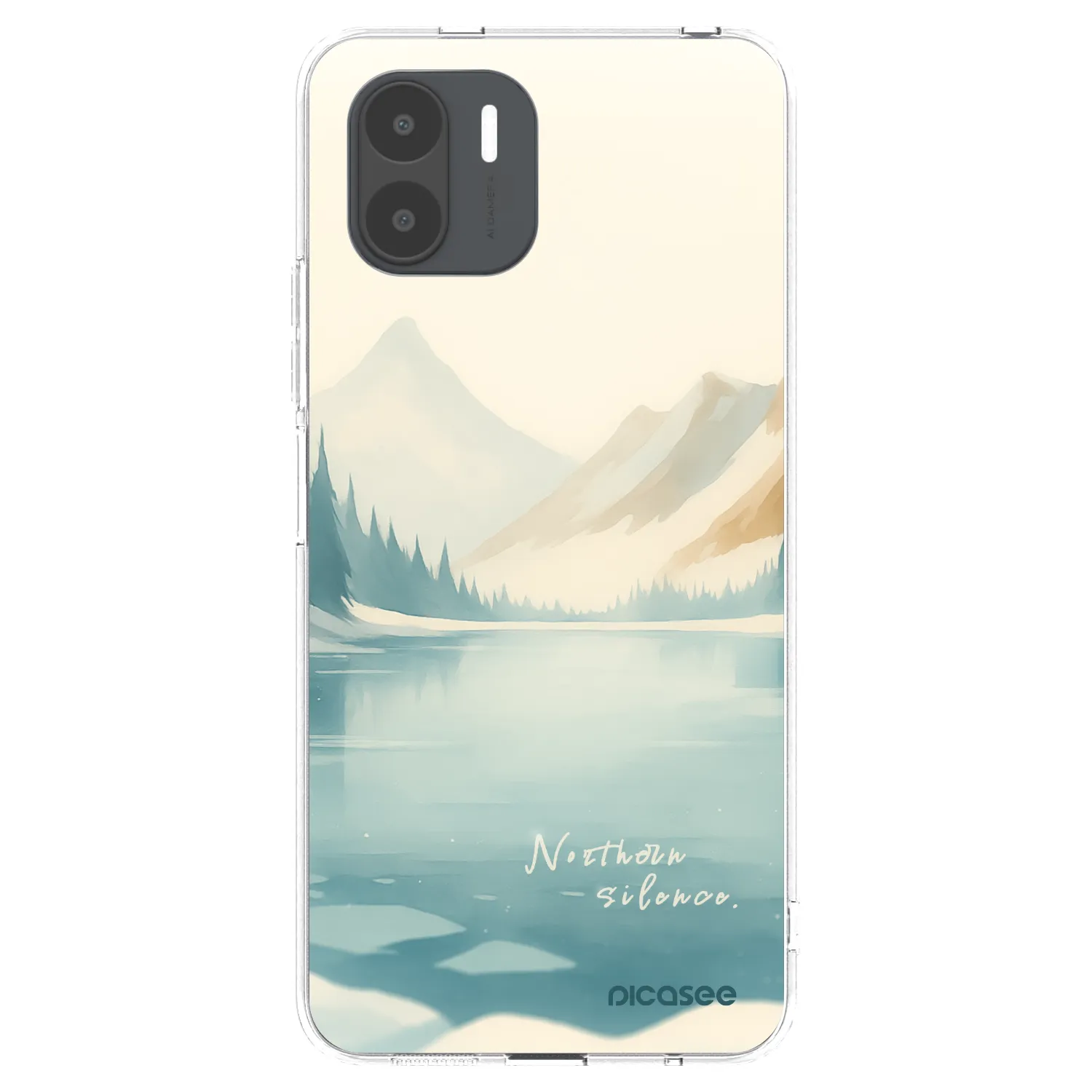 Picasee silikónový prehľadný obal pre Xiaomi Redmi A2 - NOTHERN SILENCE