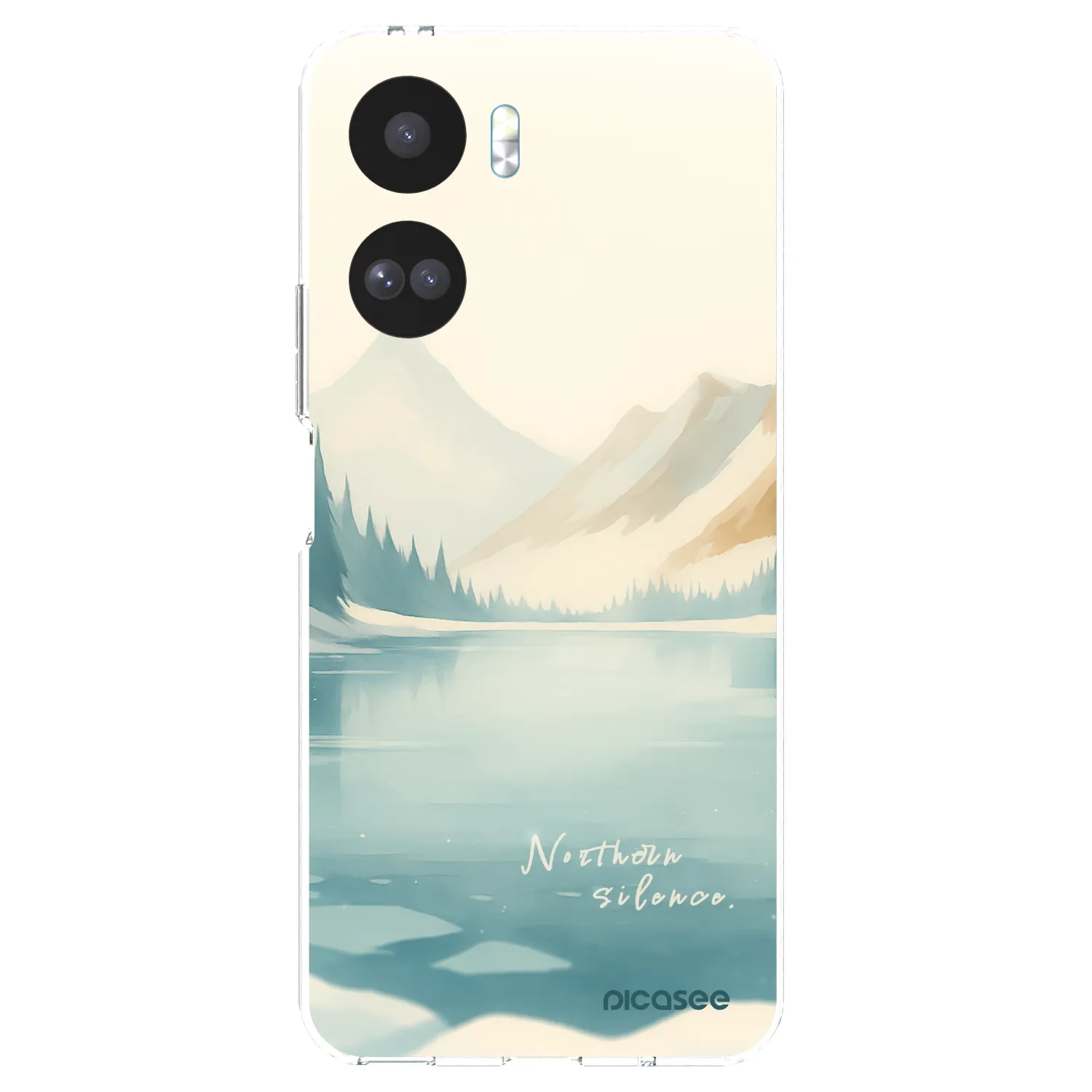 Picasee silikónový prehľadný obal pre Honor 90 Lite 5G - NOTHERN SILENCE