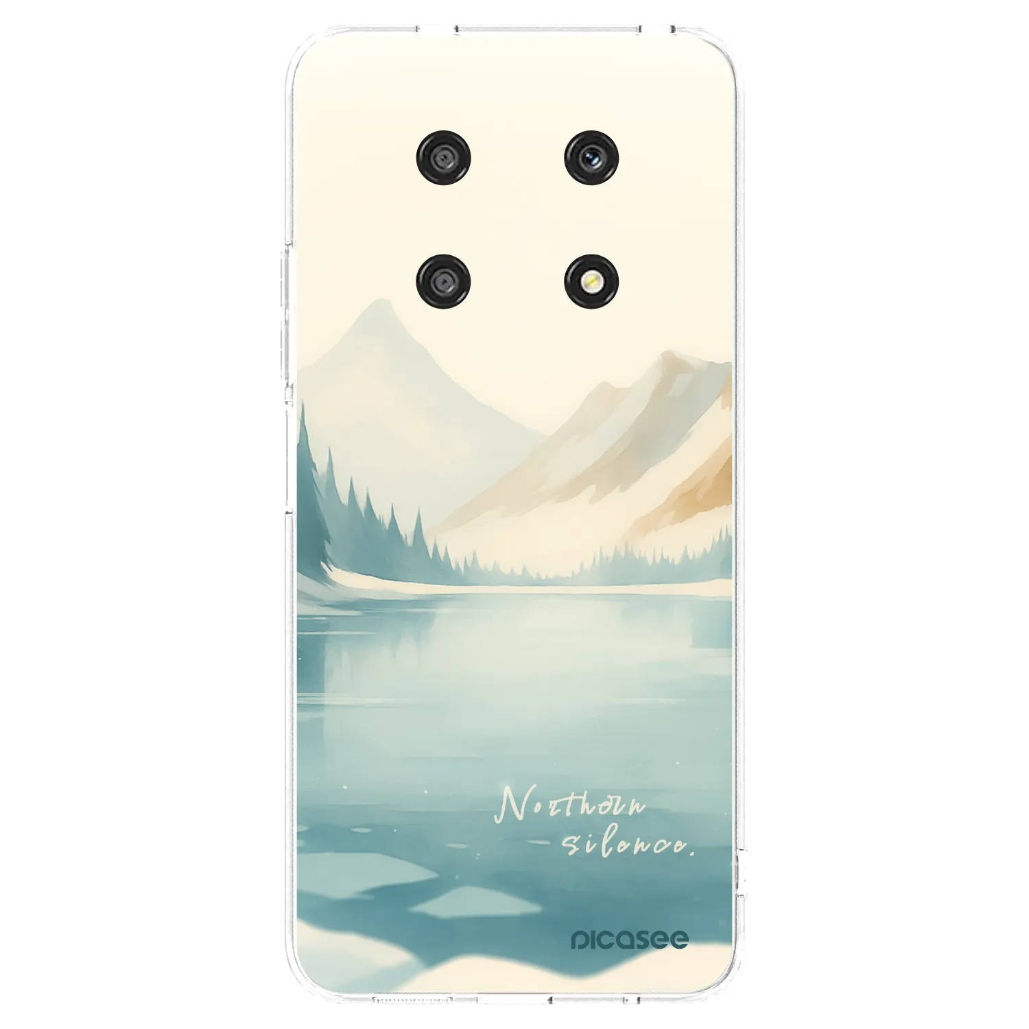 Picasee silikónový prehľadný obal pre Honor Magic4 Lite 5G - NOTHERN SILENCE