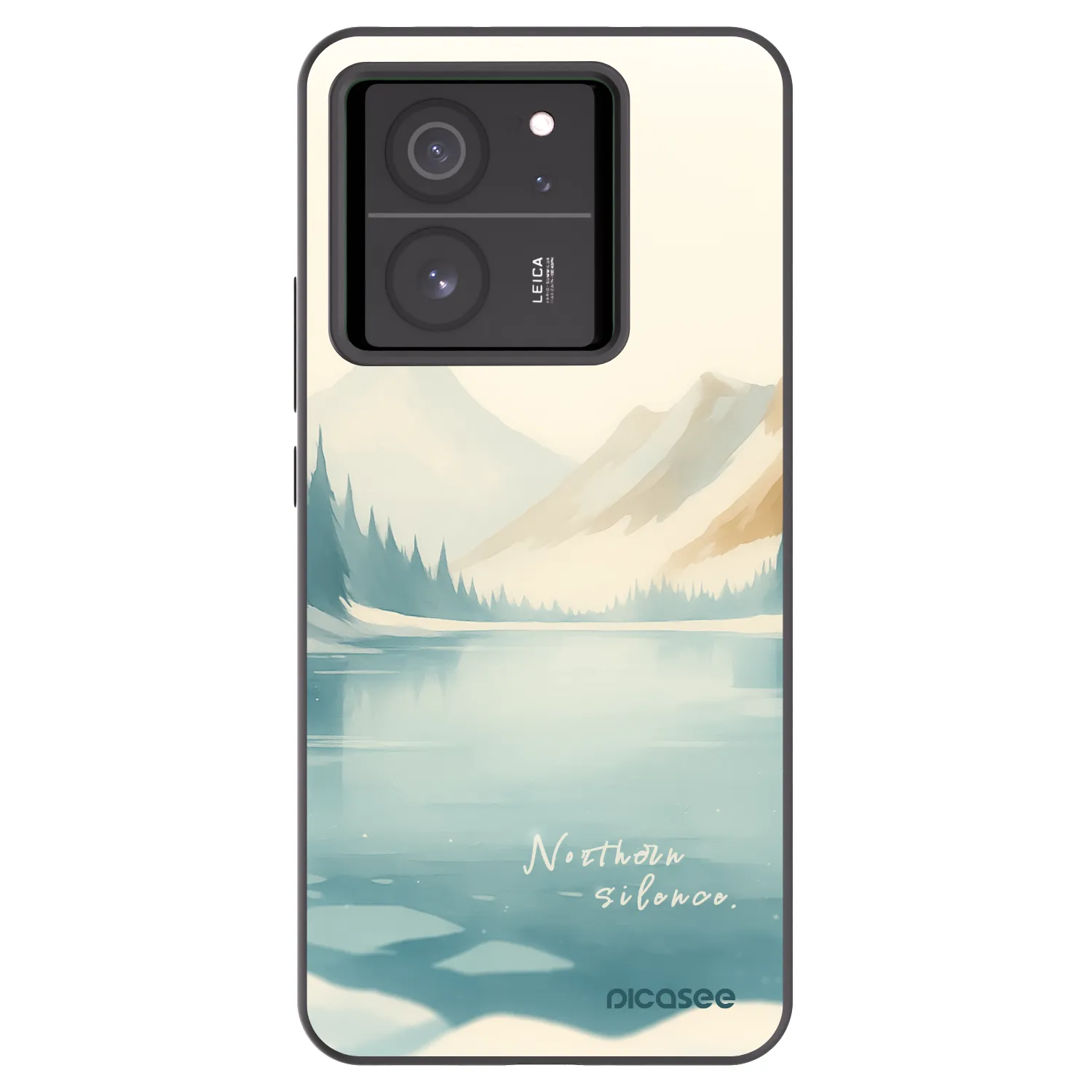 Picasee silikónový čierny obal pre Xiaomi 13T - NOTHERN SILENCE