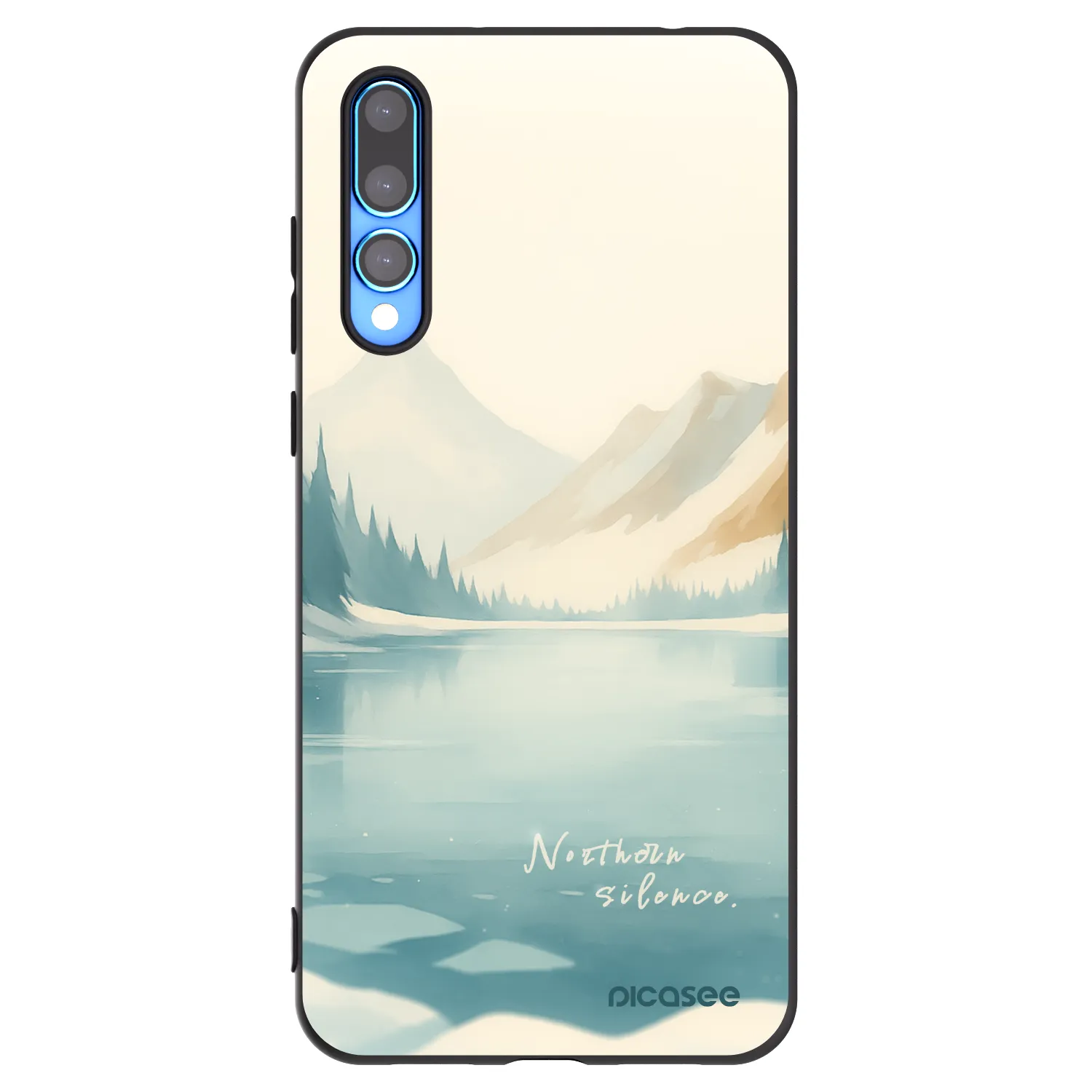 Picasee silikónový čierny obal pre Huawei P20 Pro - NOTHERN SILENCE