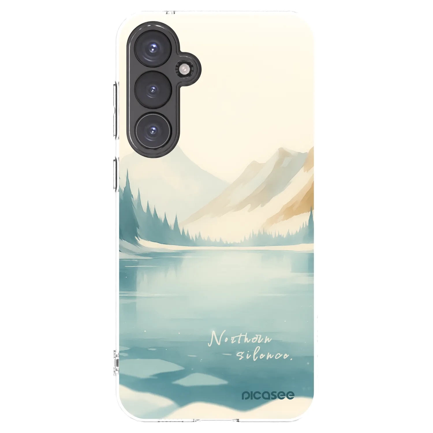 Picasee silikónový prehľadný obal pre Samsung Galaxy S23 FE S711B - NOTHERN SILENCE