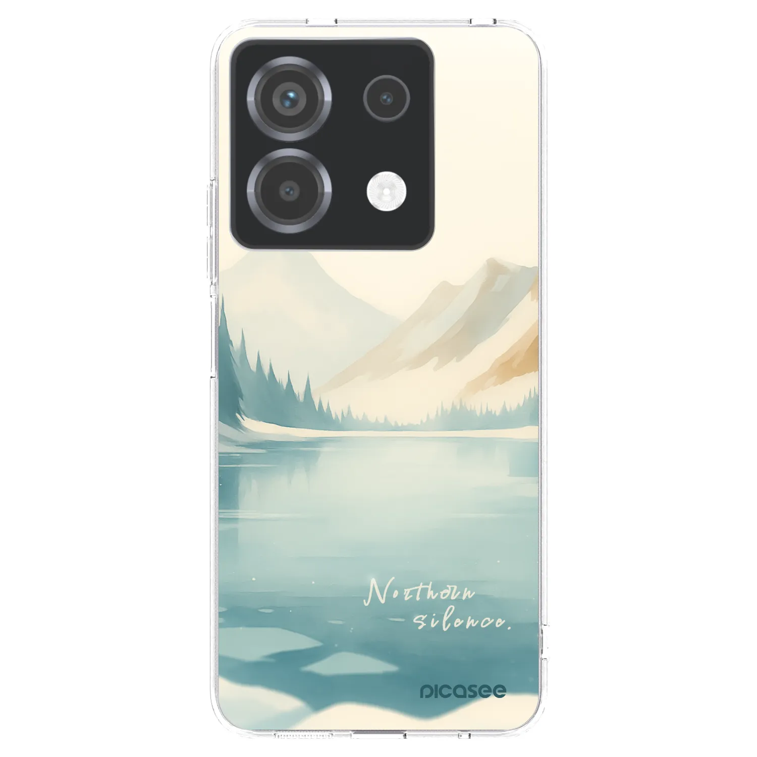 Picasee silikónový prehľadný obal pre Xiaomi Poco X6 - NOTHERN SILENCE