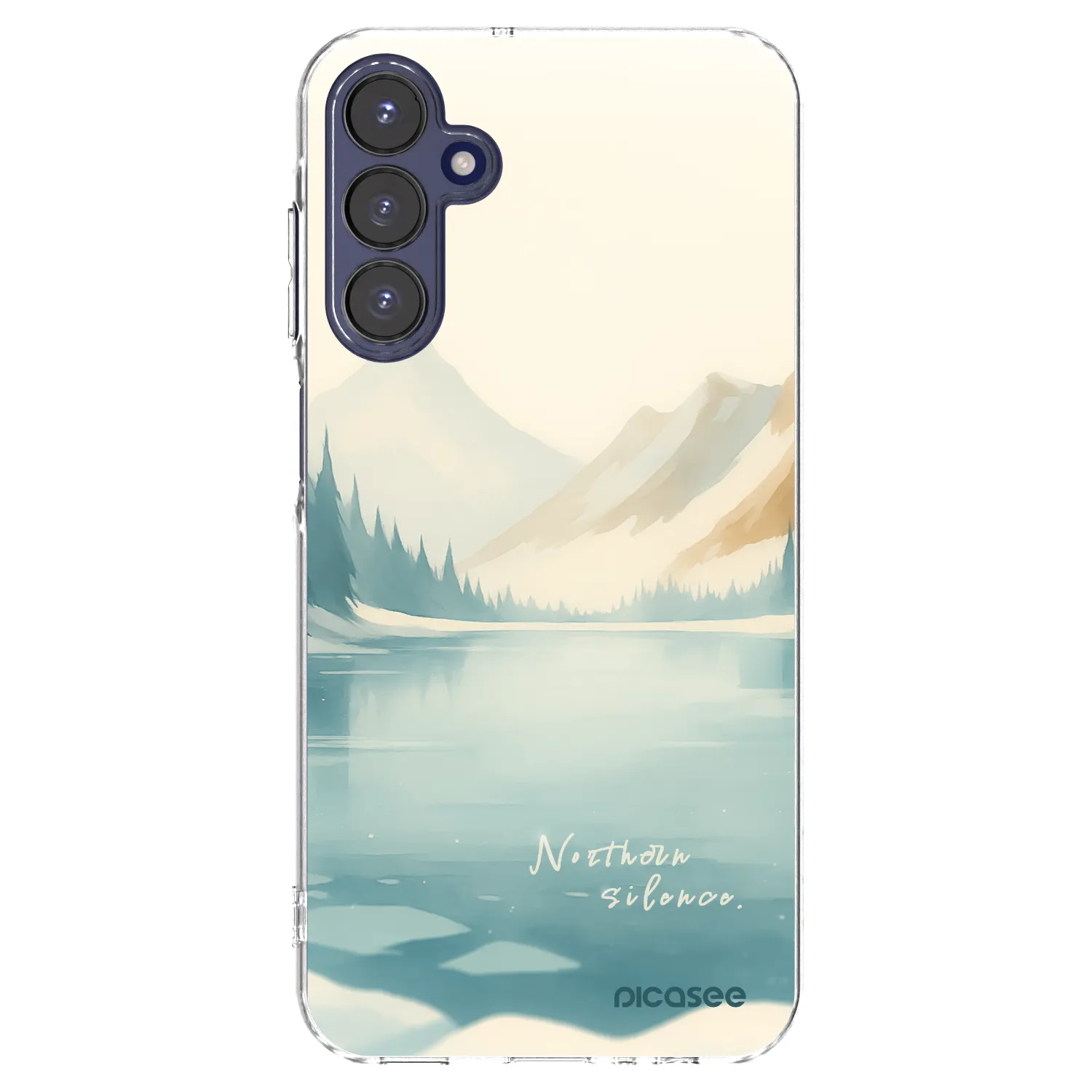 Picasee silikónový prehľadný obal pre Samsung Galaxy A15 A155F 4G - NOTHERN SILENCE