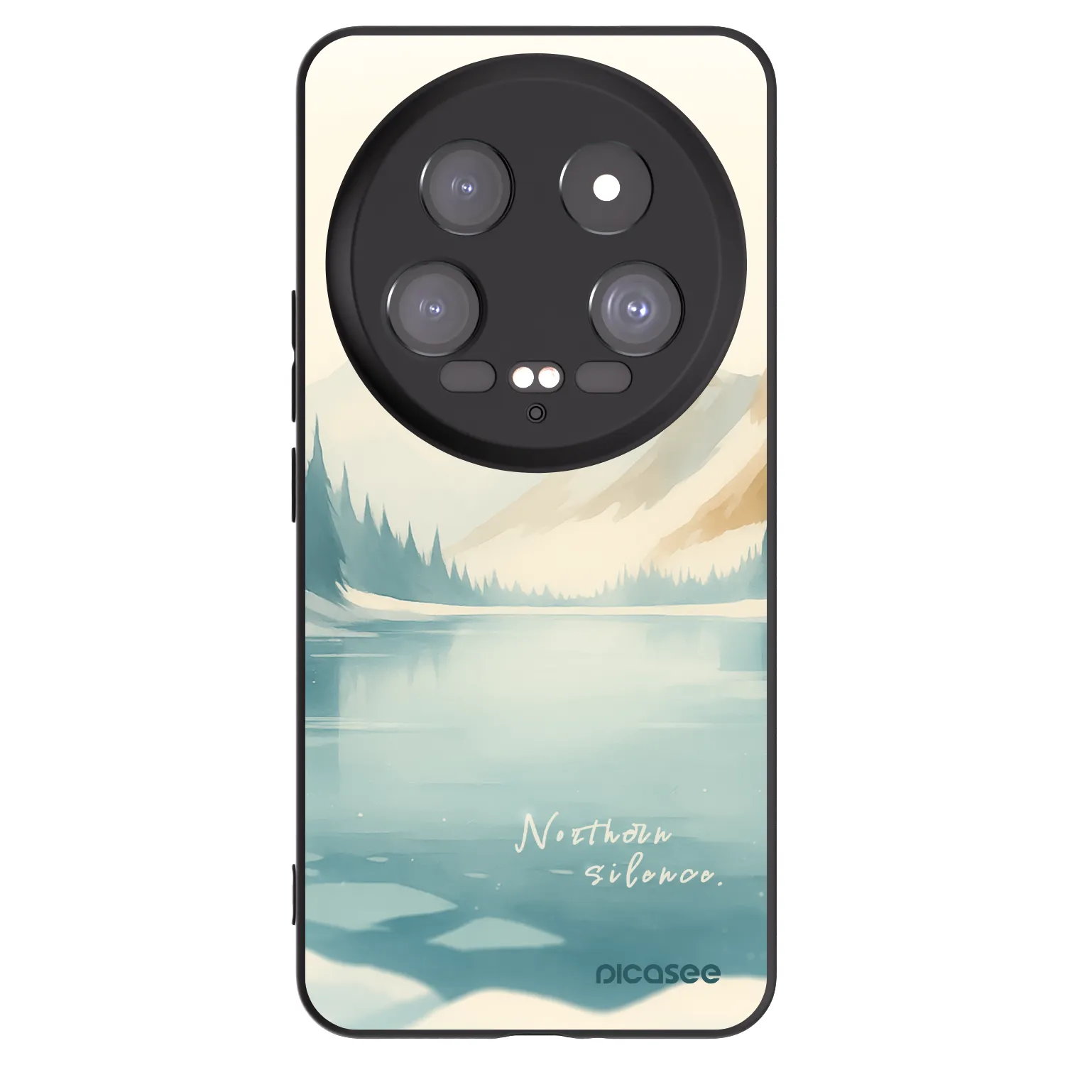 Silikónový čierny obal pre Xiaomi 14 Ultra - NOTHERN SILENCE