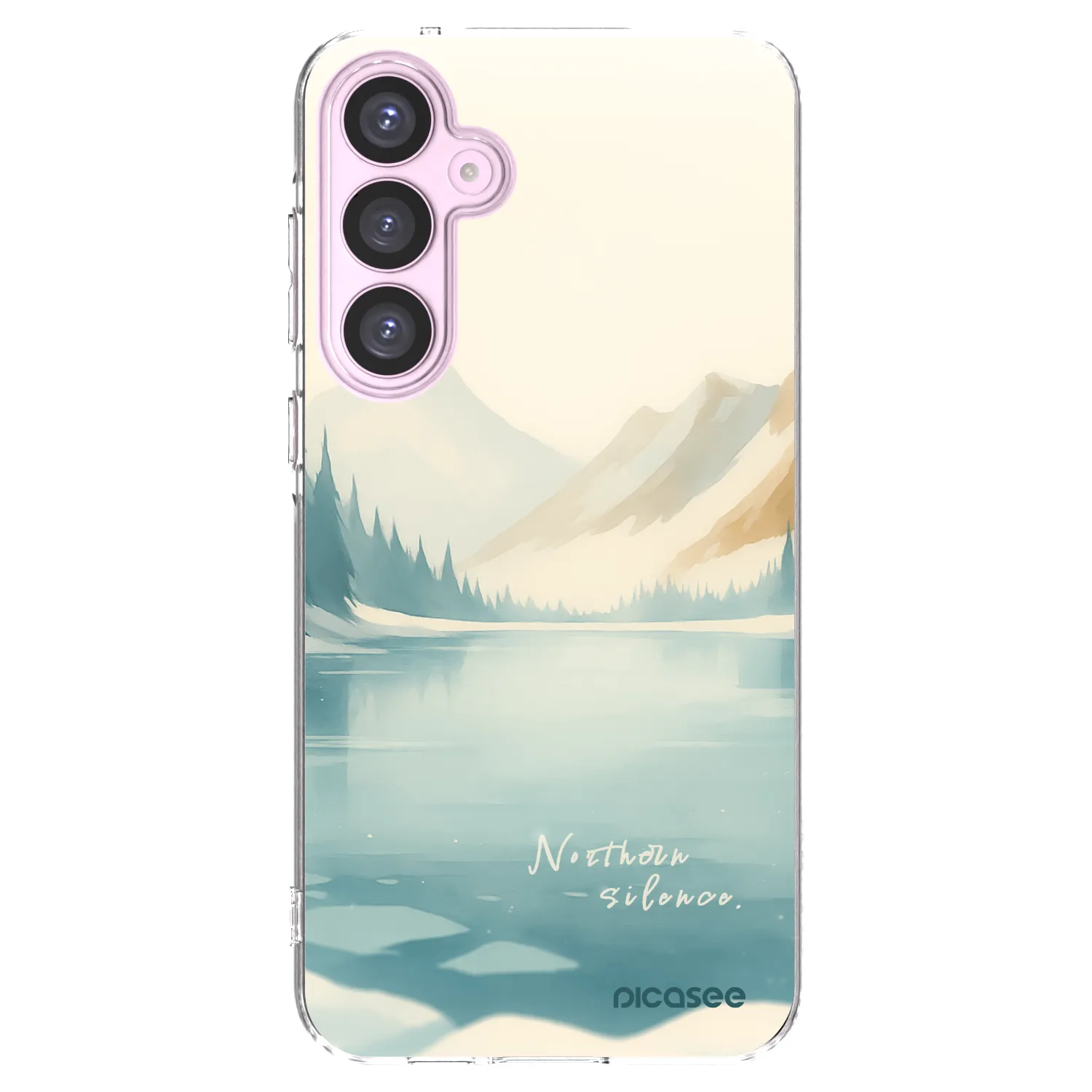 Picasee silikónový prehľadný obal pre Samsung Galaxy A55 5G A556B - NOTHERN SILENCE