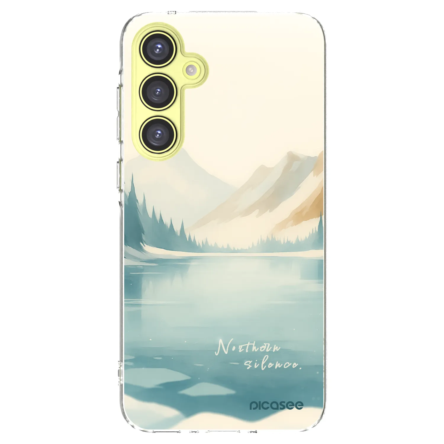 Picasee silikónový prehľadný obal pre Samsung Galaxy A35 5G A356B - NOTHERN SILENCE