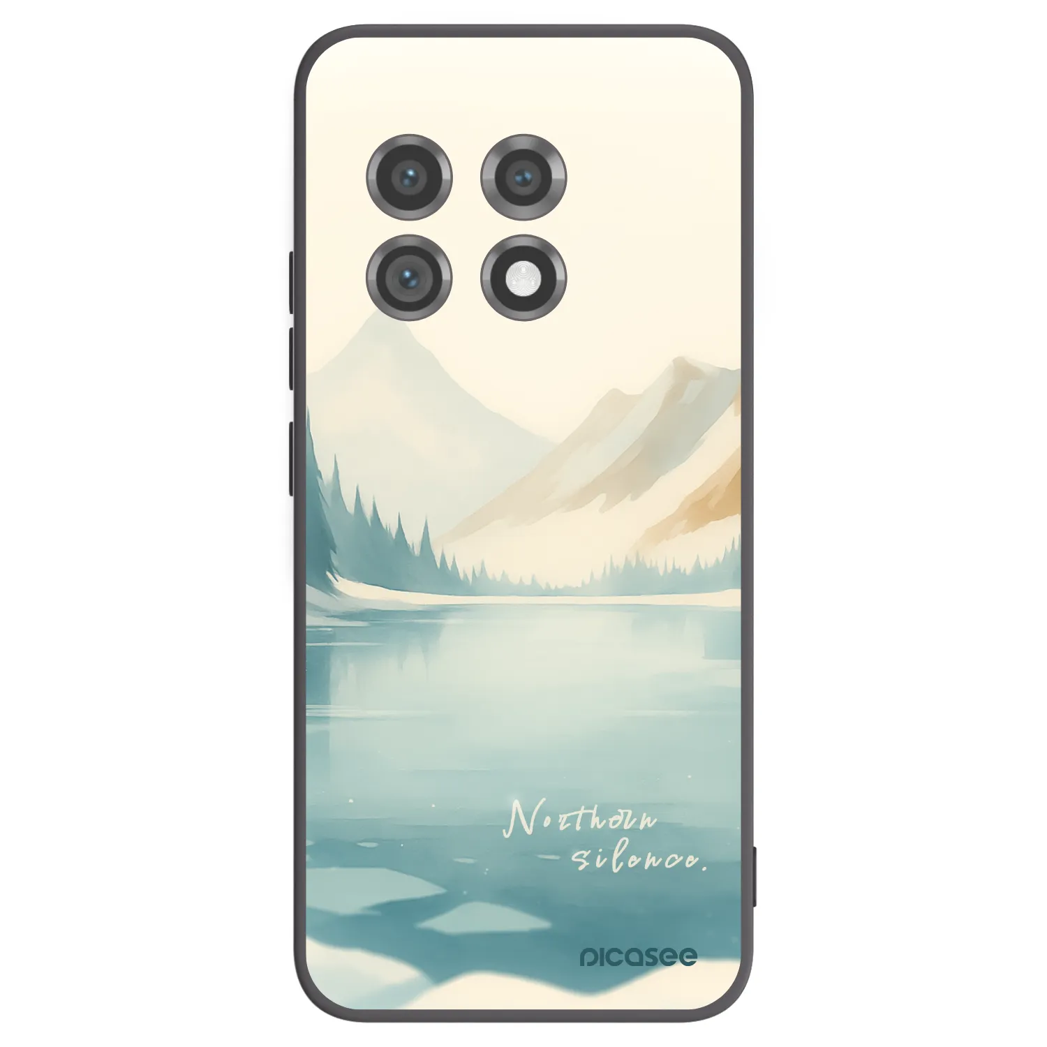 Picasee silikónový čierny obal pre OnePlus 11 5G - NOTHERN SILENCE
