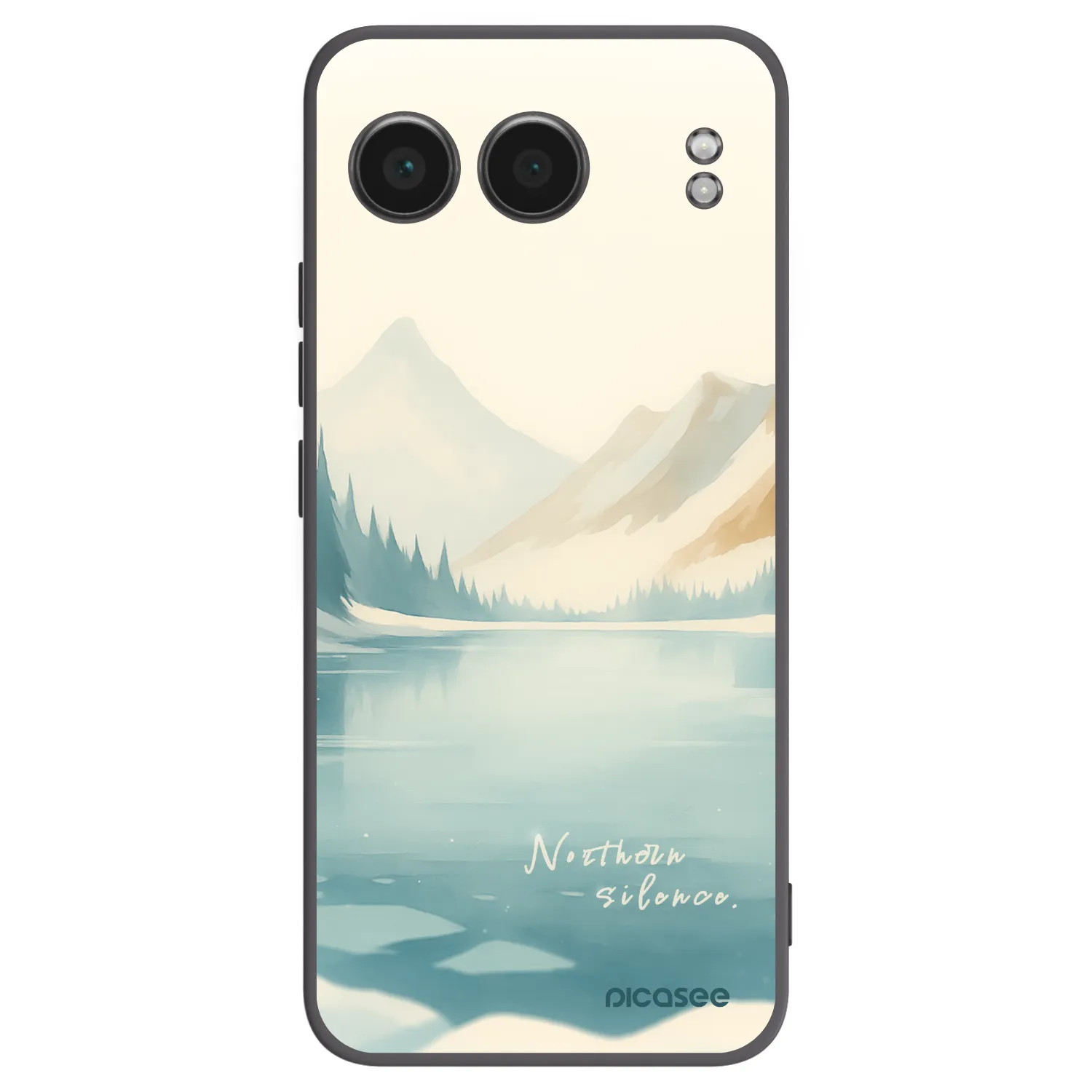 Picasee silikónový čierny obal pre OnePlus Nord 4 - NOTHERN SILENCE