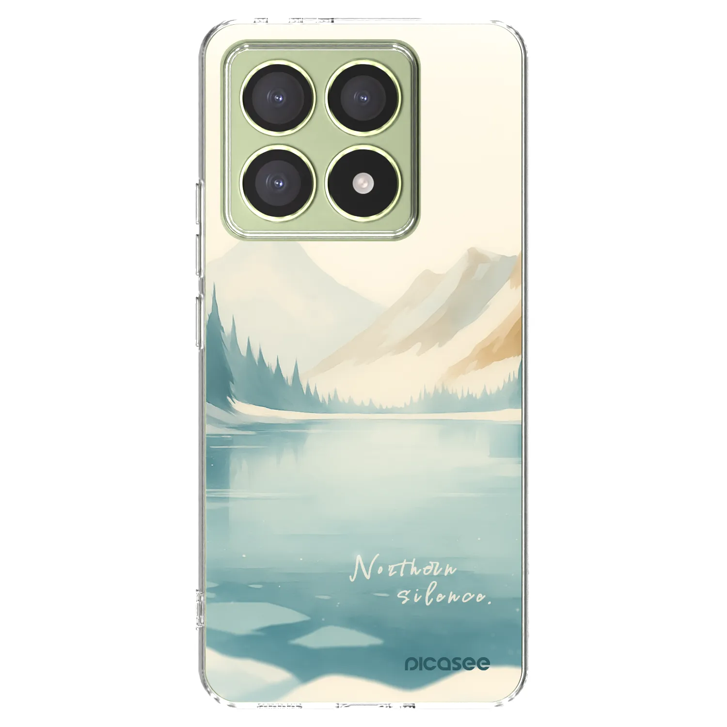 Picasee silikónový prehľadný obal pre Xiaomi 14T - NOTHERN SILENCE