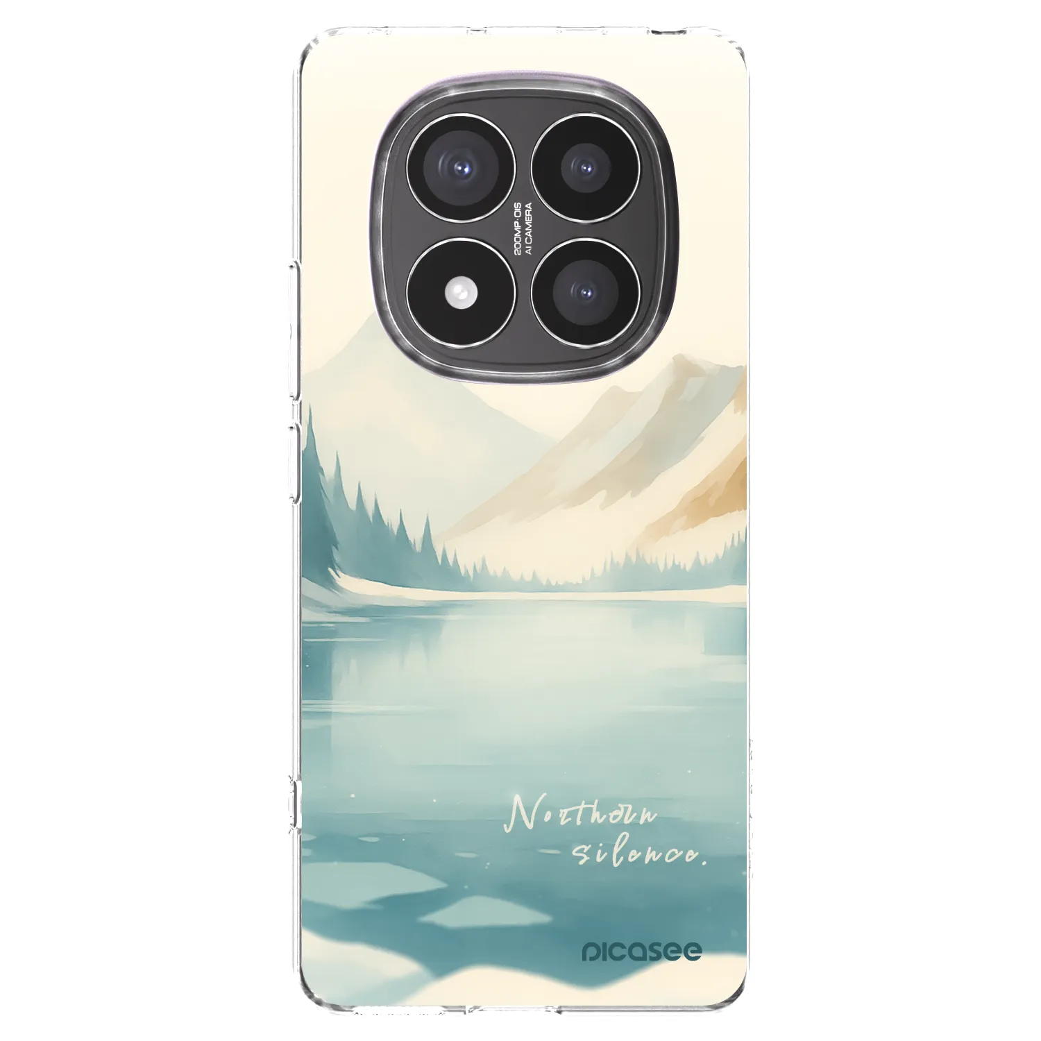 Silikónový prehľadný obal pre Xiaomi Redmi Note 14 Pro+ 5G - NOTHERN SILENCE