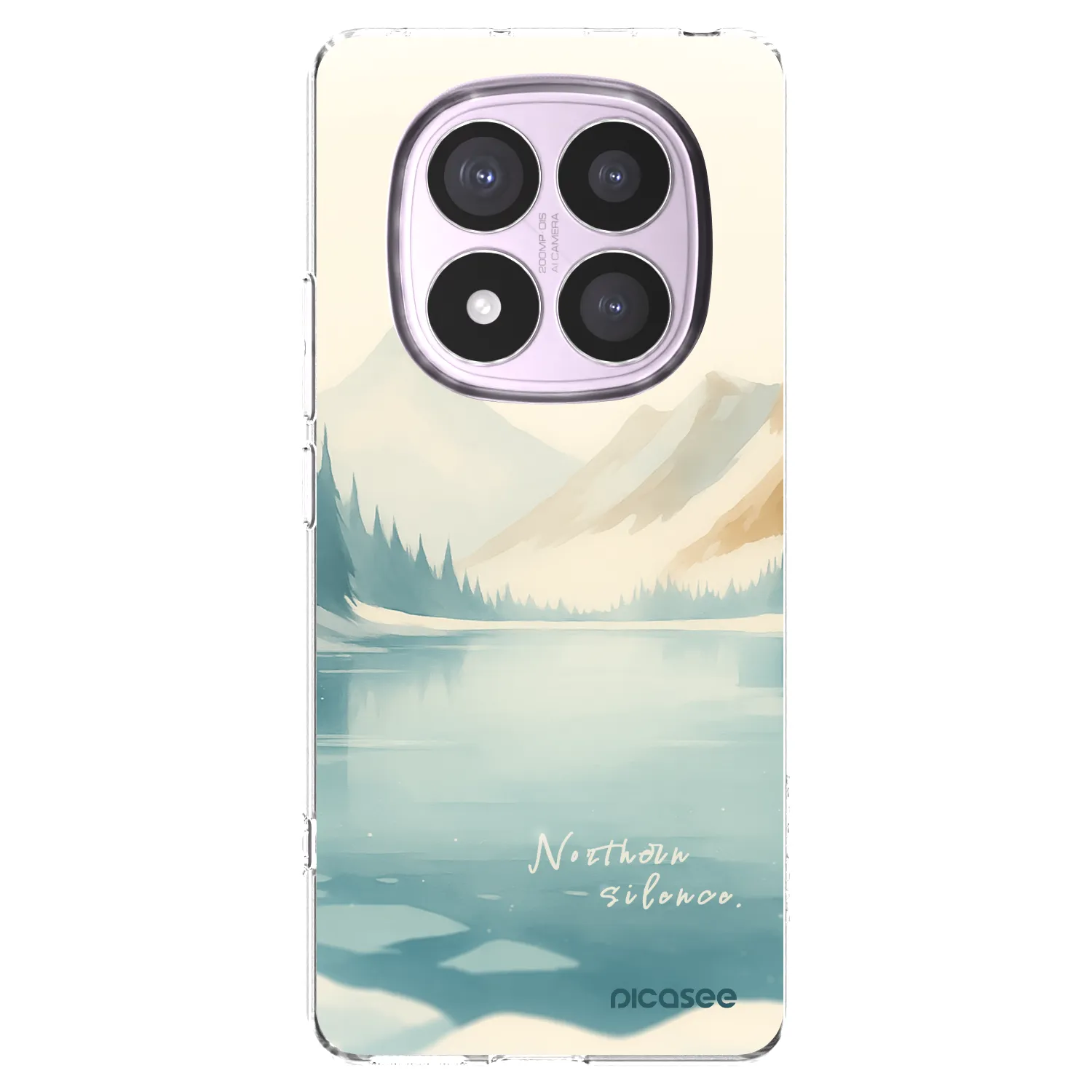 Silikónový prehľadný obal pre Xiaomi Redmi Note 14 Pro 5G - NOTHERN SILENCE