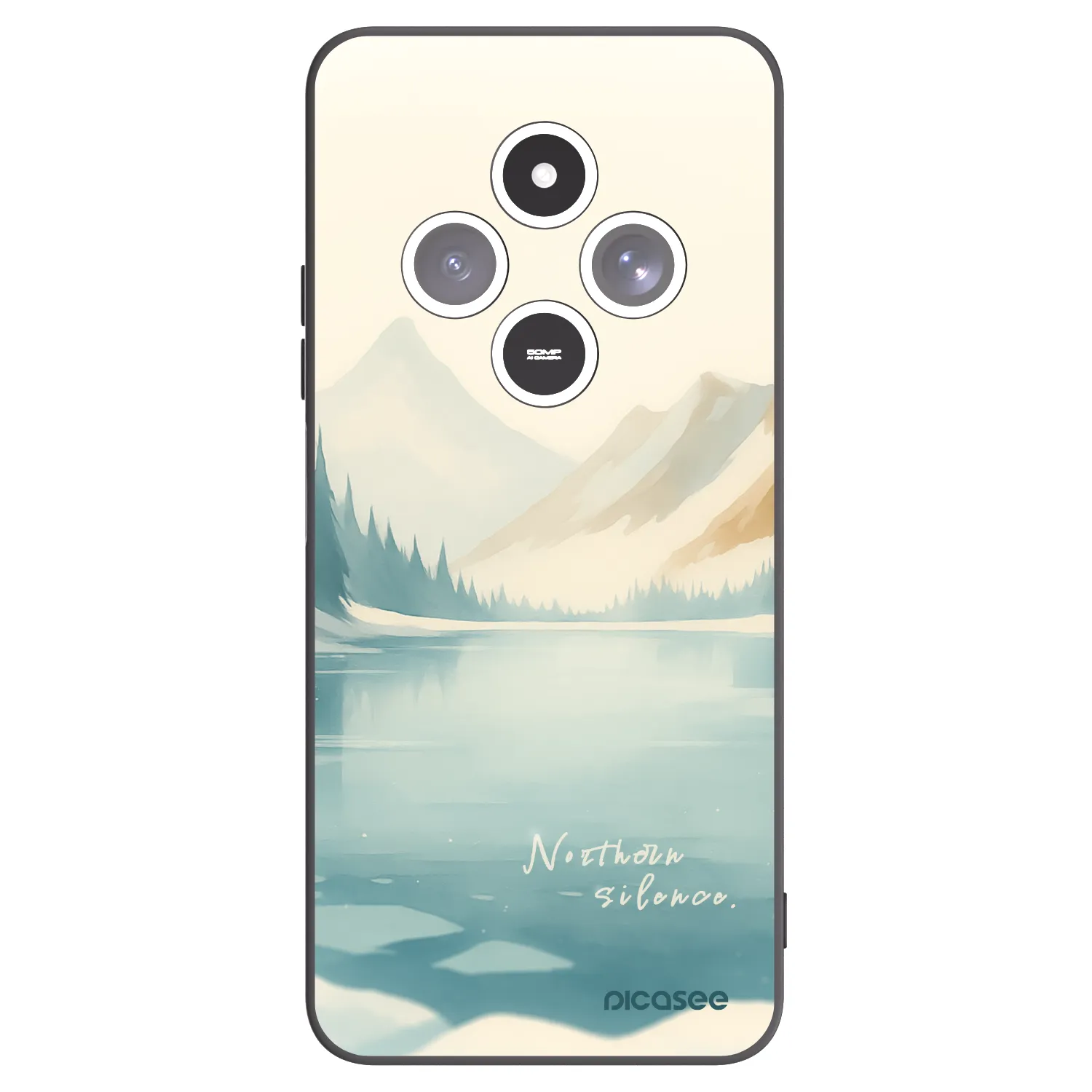 Silikónový čierny obal pre Xiaomi Redmi 14C - NOTHERN SILENCE