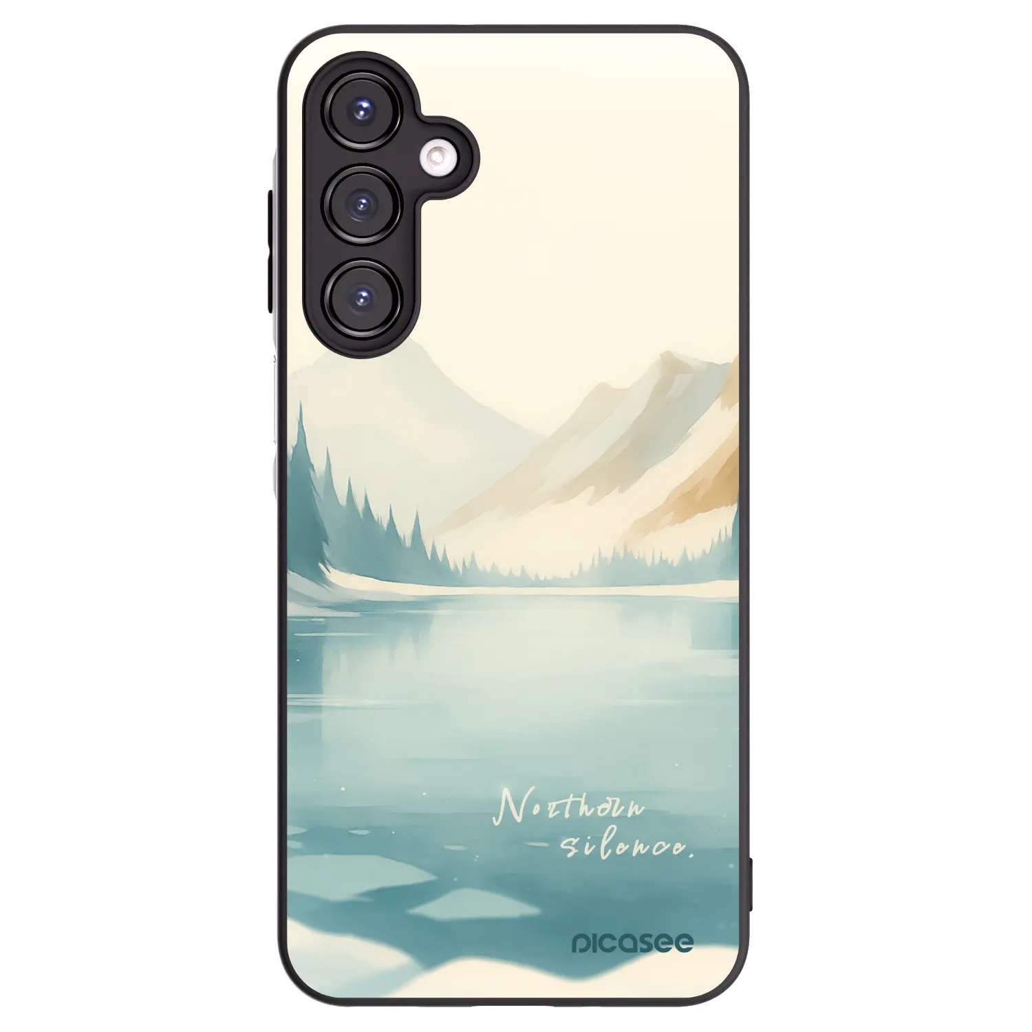 Picasee silikónový čierny obal pre Samsung Galaxy A16 5G - NOTHERN SILENCE