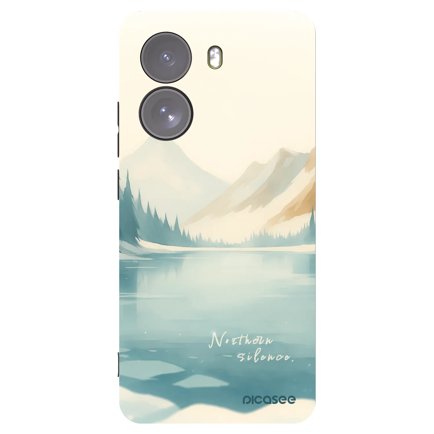 Picasee silikónový čierny obal pre Xiaomi Poco X7 - NOTHERN SILENCE