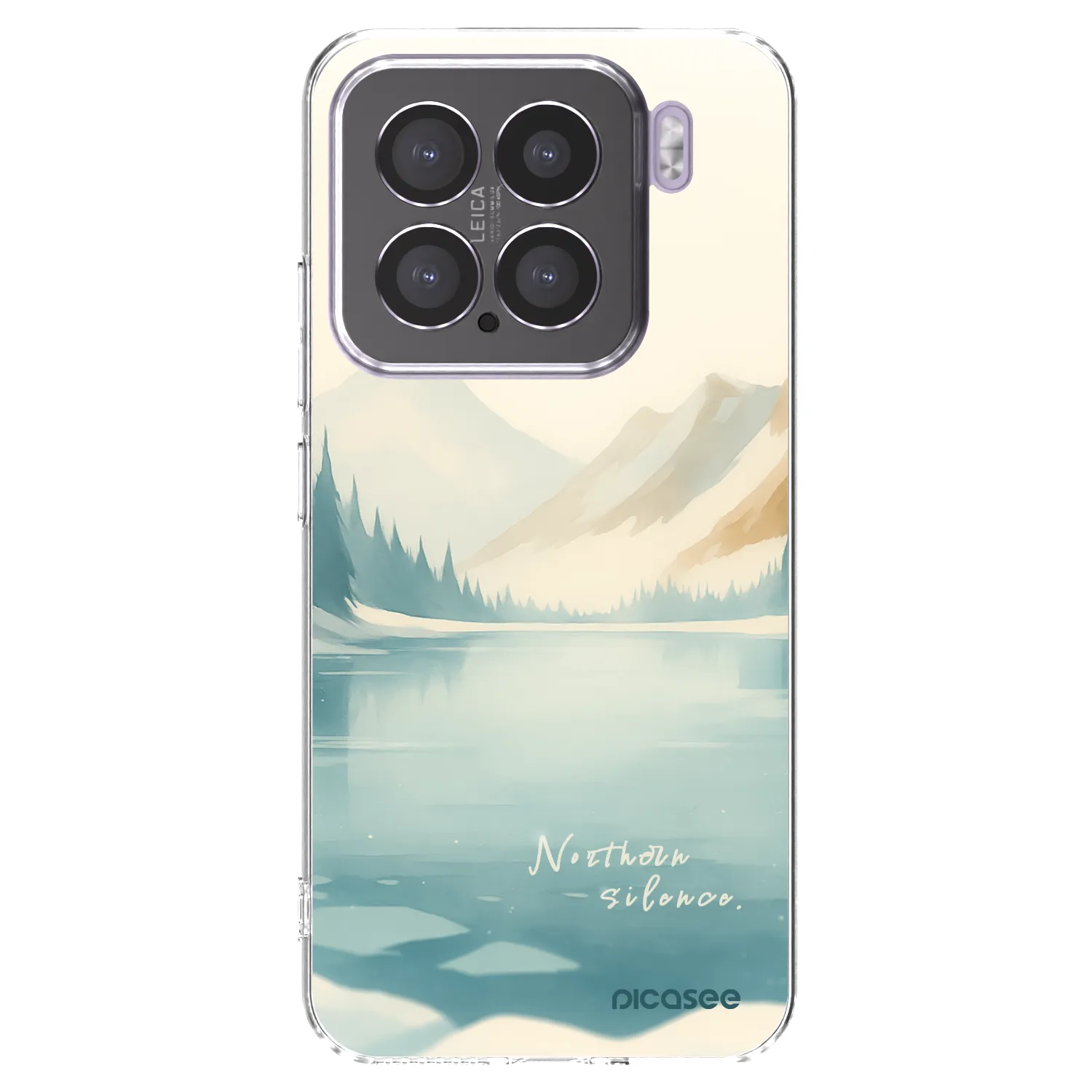Silikónový prehľadný obal pre Xiaomi 15 - NOTHERN SILENCE