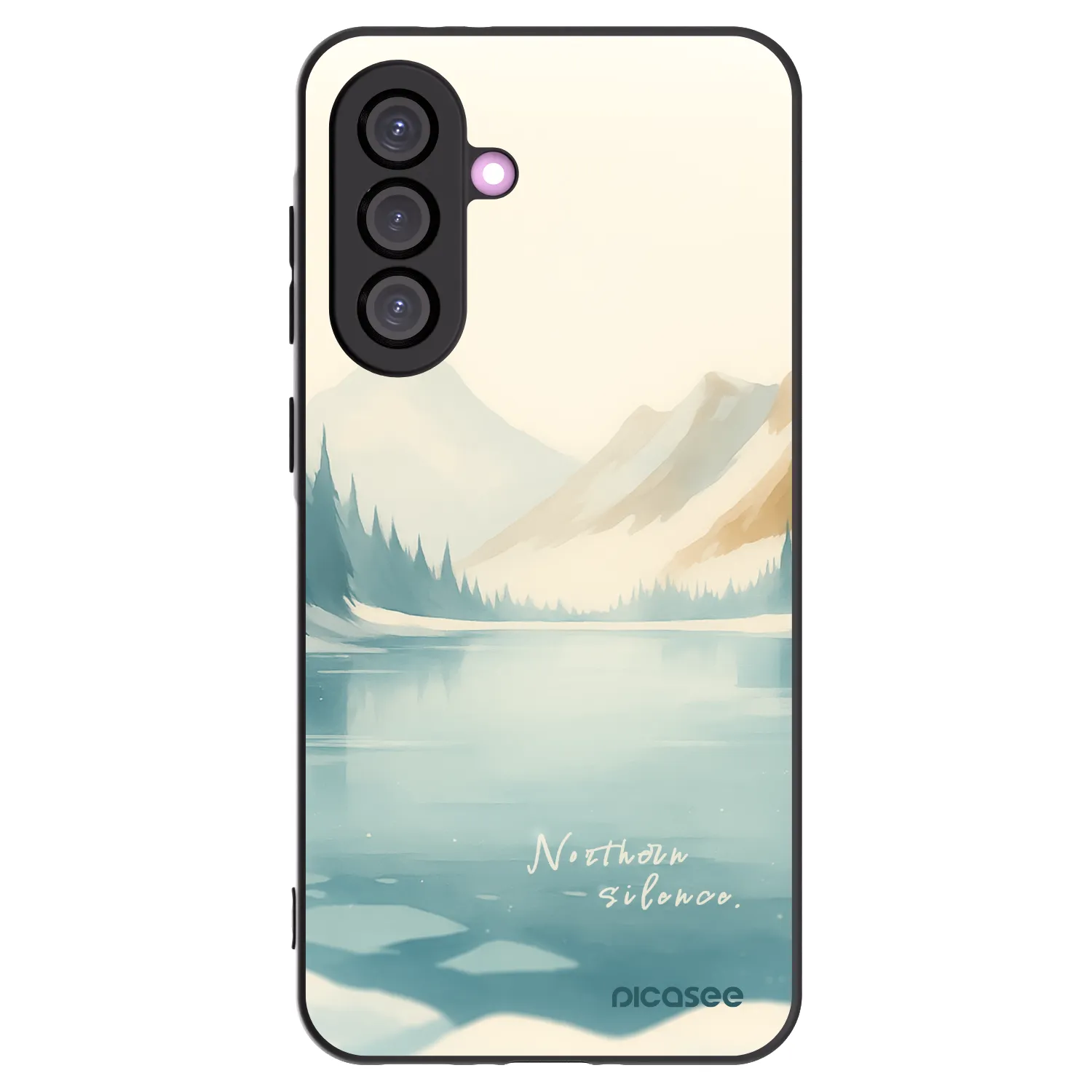 Picasee silikónový čierny obal pre Samsung Galaxy A56 5G A566B - NOTHERN SILENCE