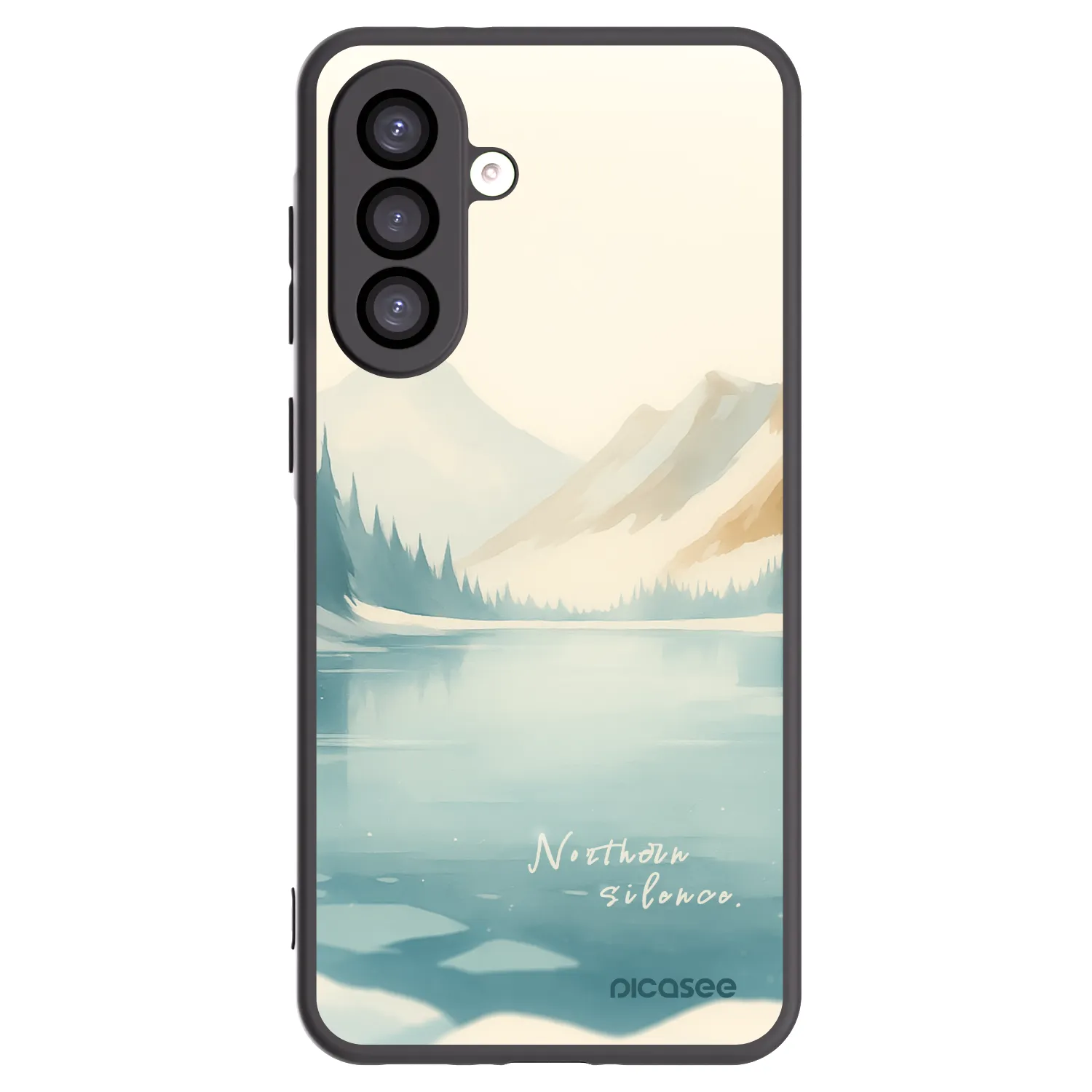 Picasee silikónový čierny obal pre Samsung Galaxy A26 5G A266B - NOTHERN SILENCE