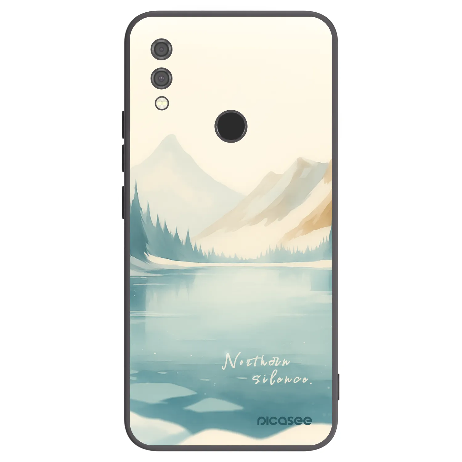 Picasee silikónový čierny obal pre Xiaomi Redmi Note 7 - NOTHERN SILENCE