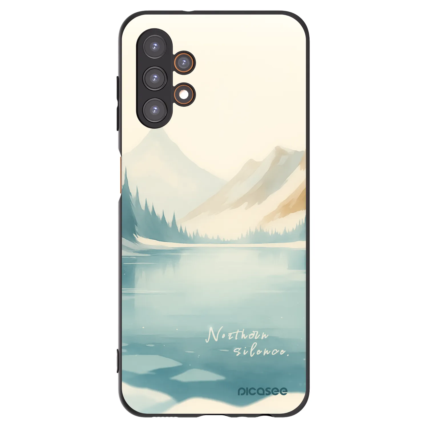 Picasee silikónový čierny obal pre Samsung Galaxy A13 5G - NOTHERN SILENCE