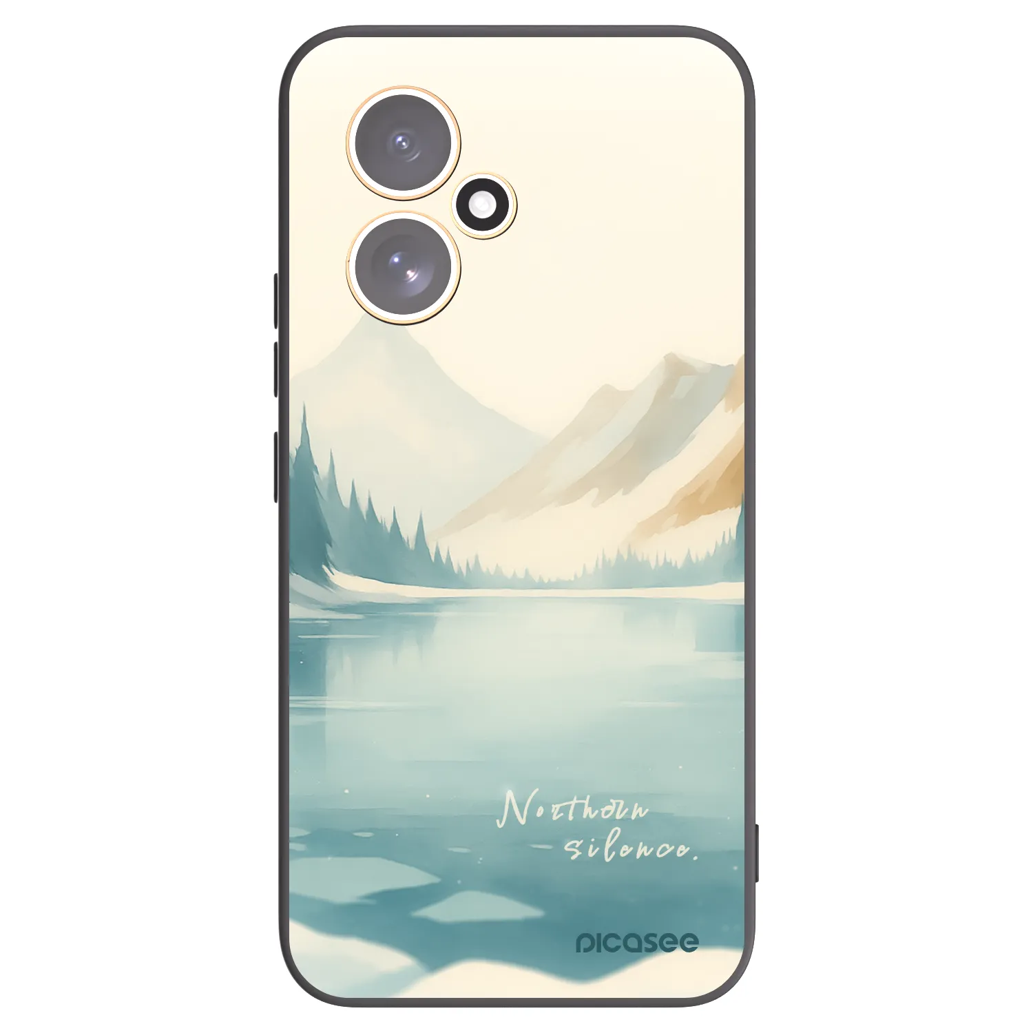 Picasee silikónový čierny obal pre Honor 400 5G - NOTHERN SILENCE