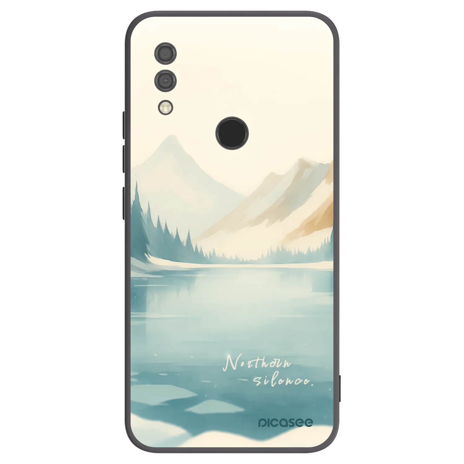 Picasee silikónový čierny obal pre Xiaomi Redmi 7 - NOTHERN SILENCE
