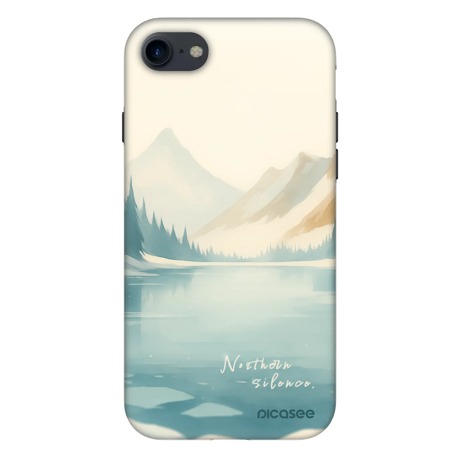 Picasee Fashion Case pre Apple iPhone SE 2020 - NOTHERN SILENCE