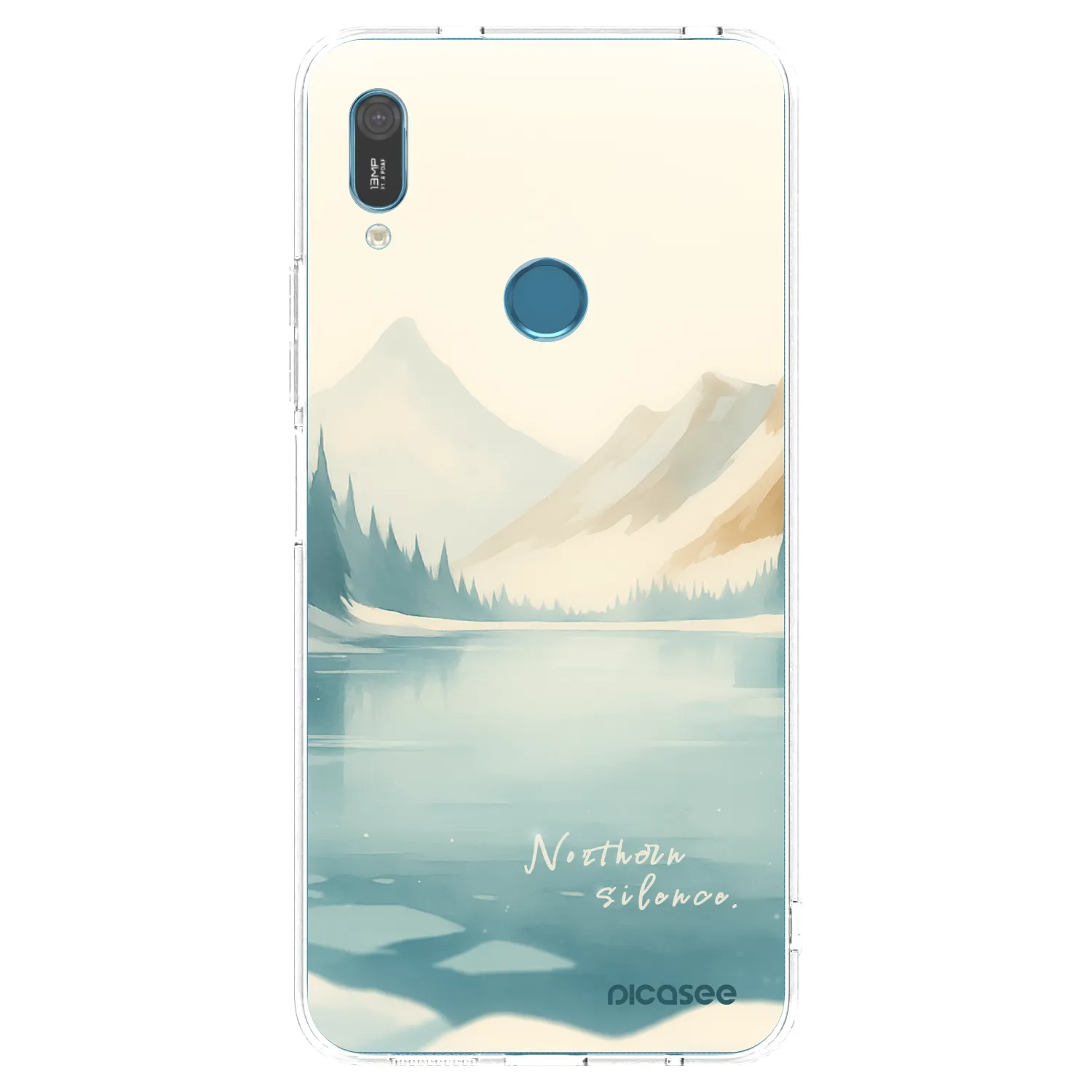 Picasee silikónový prehľadný obal pre Huawei Y6 2019 - NOTHERN SILENCE