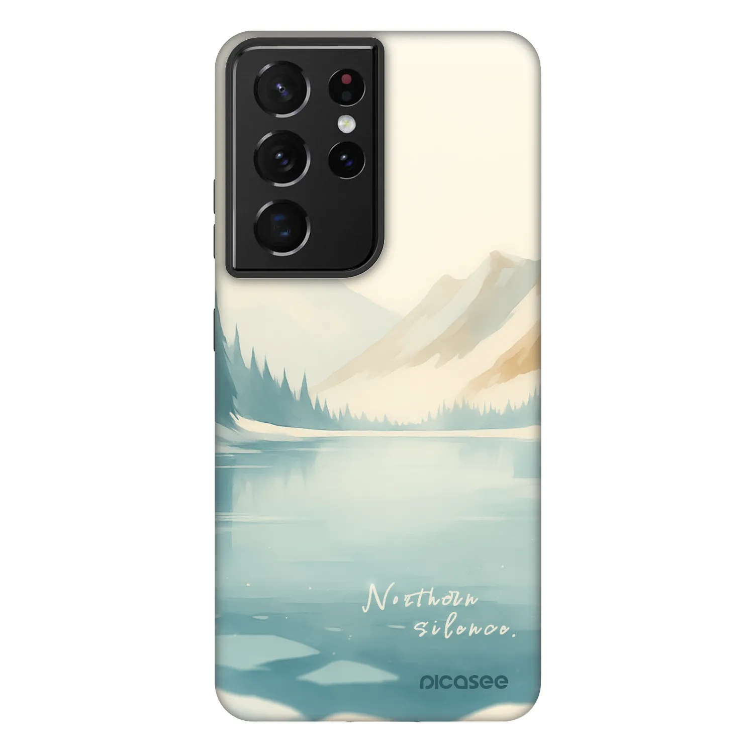 Picasee Fashion Case pre Samsung Galaxy S21 Ultra 5G G998B - NOTHERN SILENCE