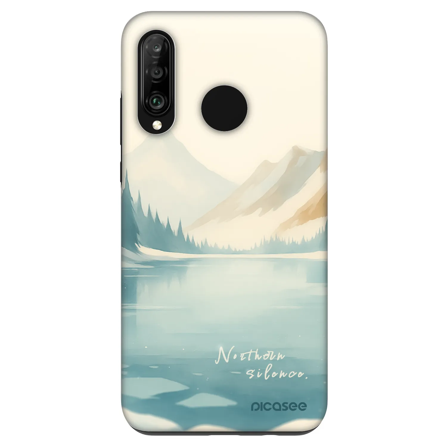 Picasee Fashion Case pre Huawei P30 Lite - NOTHERN SILENCE