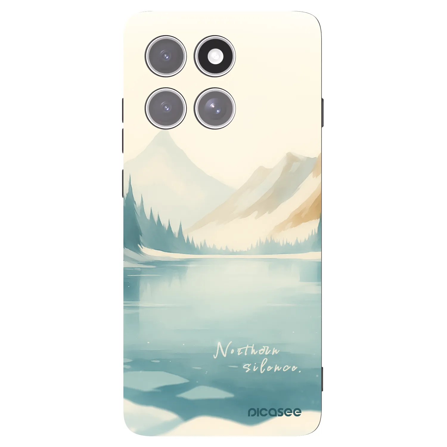 Picasee silikónový čierny obal pre Motorola Edge 60 Pro - NOTHERN SILENCE