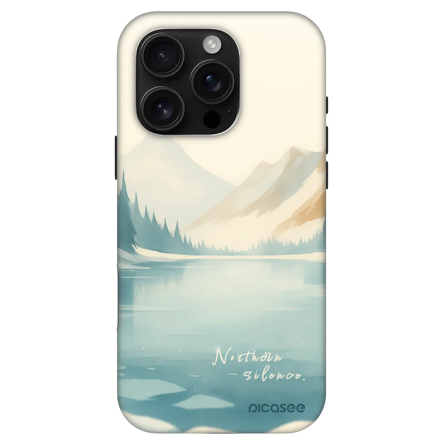 Picasee Fashion Case MagSafe pre Apple iPhone 16 Pro - NOTHERN SILENCE
