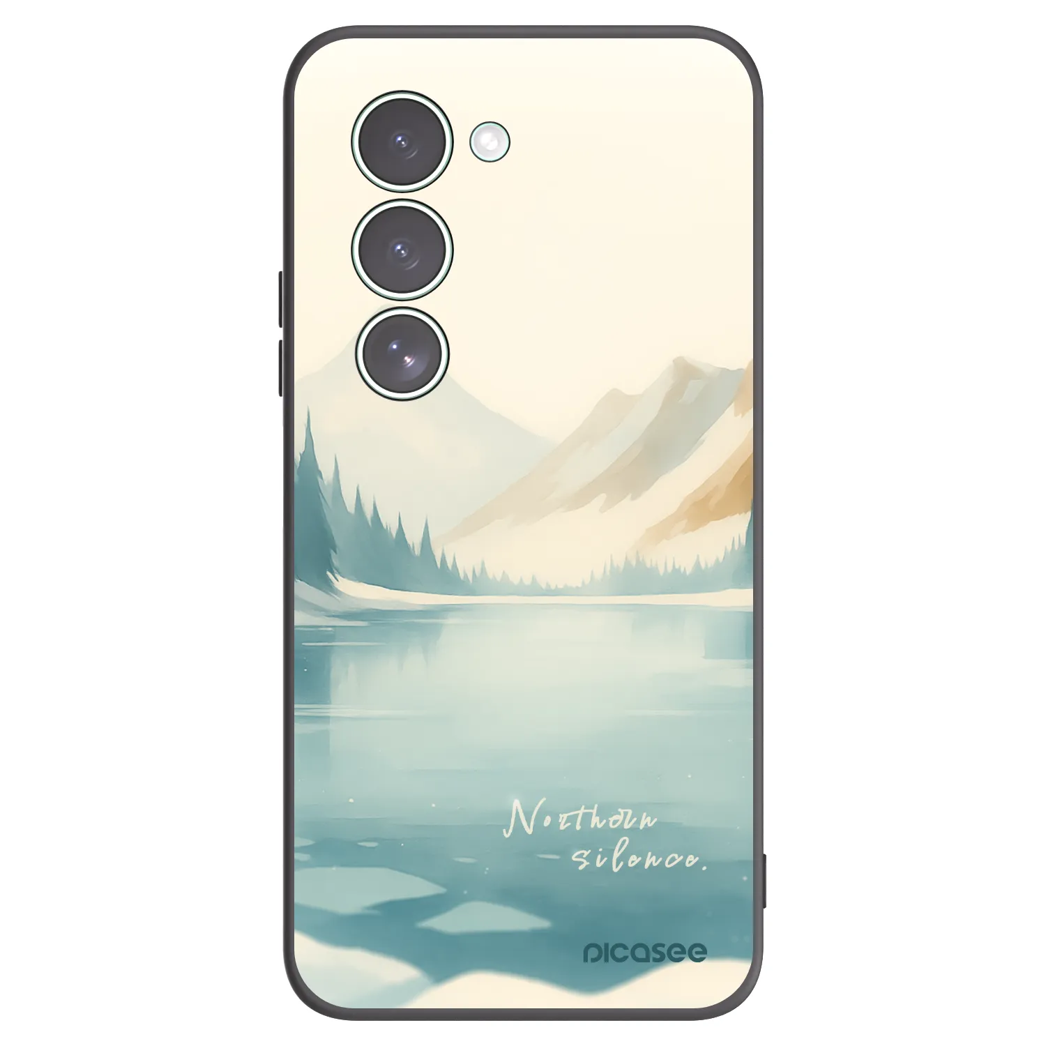 Picasee silikónový čierny obal pre Xiaomi Redmi 15 5G - NOTHERN SILENCE