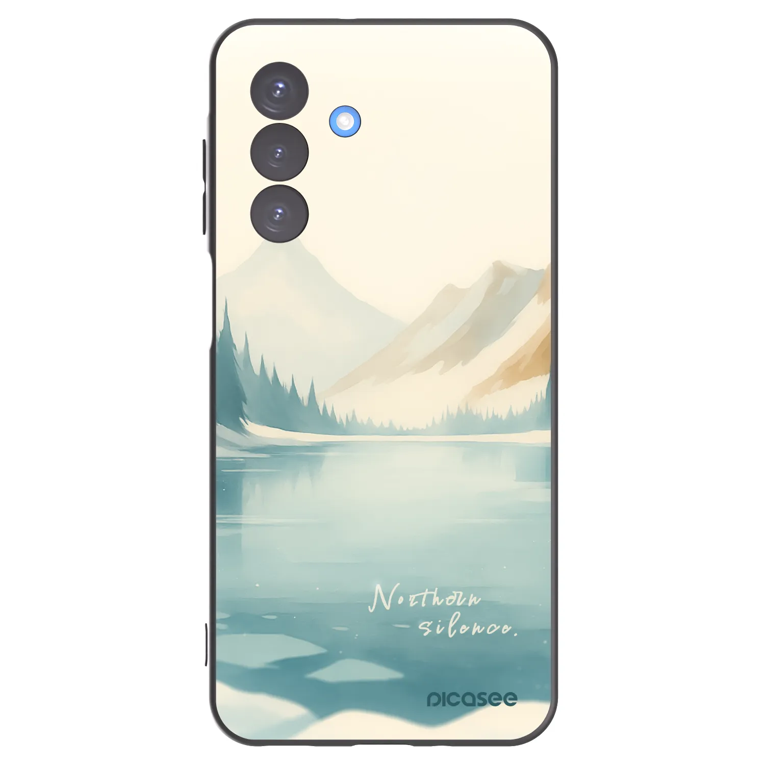 Picasee silikónový čierny obal pre Samsung Galaxy A17 5G - NOTHERN SILENCE