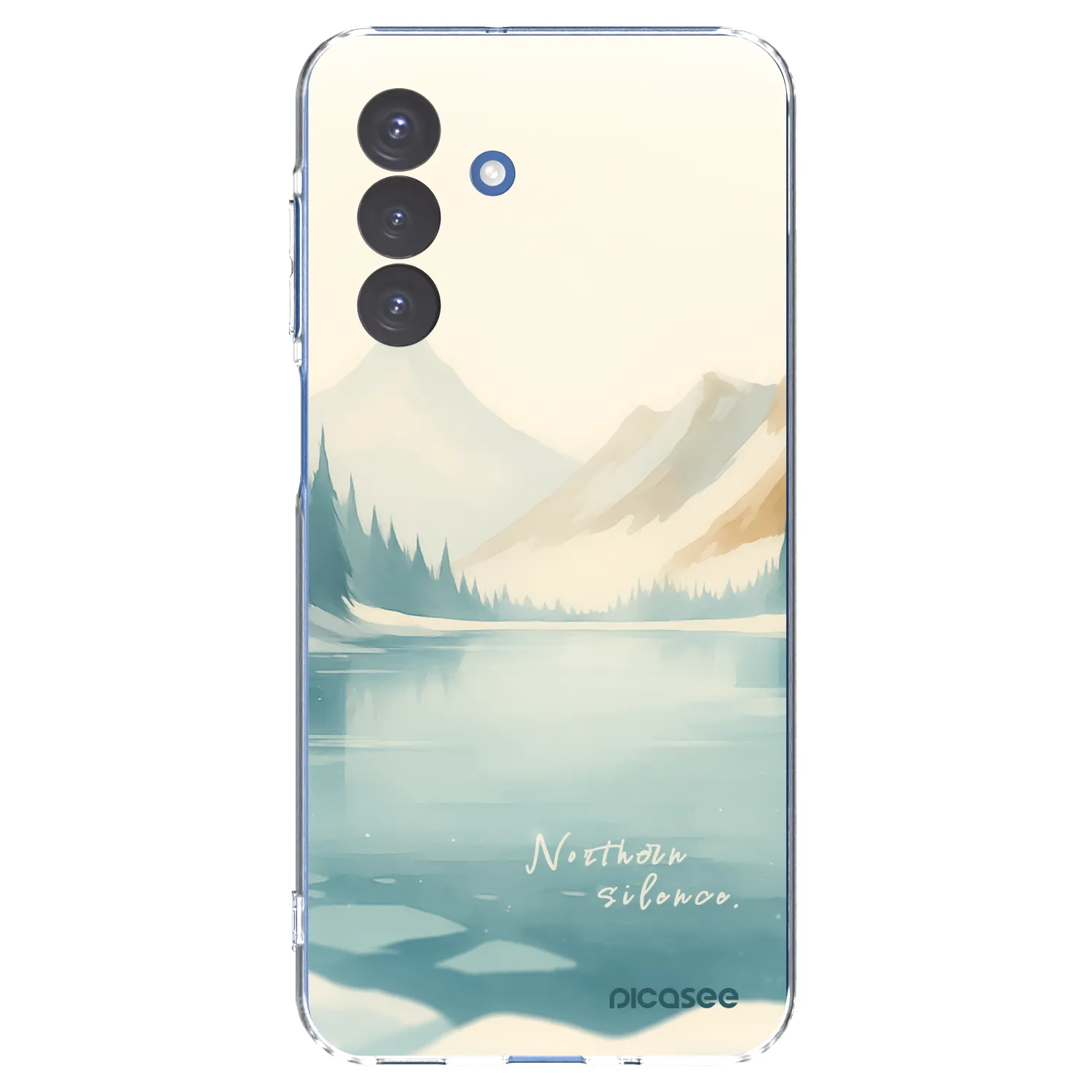 Picasee silikónový prehľadný obal pre Samsung Galaxy A17 5G - NOTHERN SILENCE