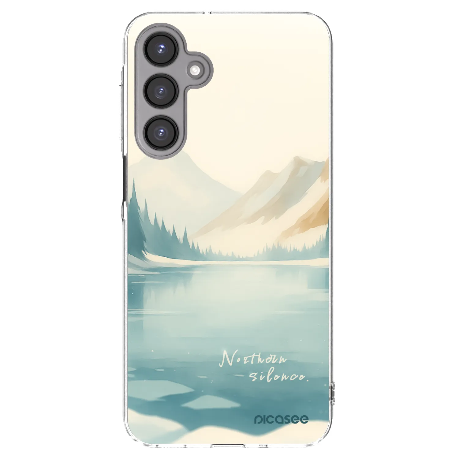 Picasee silikónový prehľadný obal pre Samsung Galaxy A16 4G - NOTHERN SILENCE