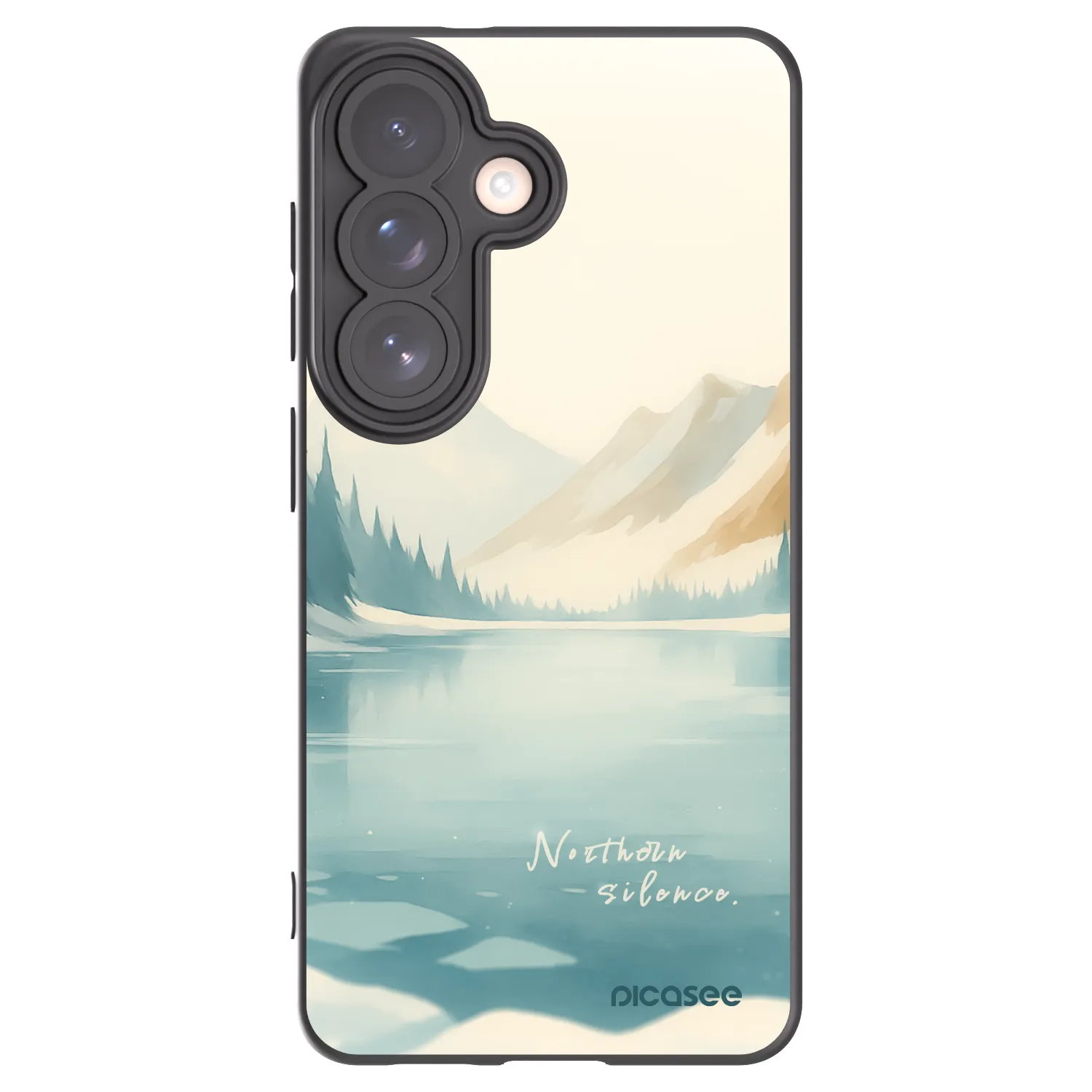 Picasee silikónový čierny obal pre Samsung Galaxy S26 - NOTHERN SILENCE