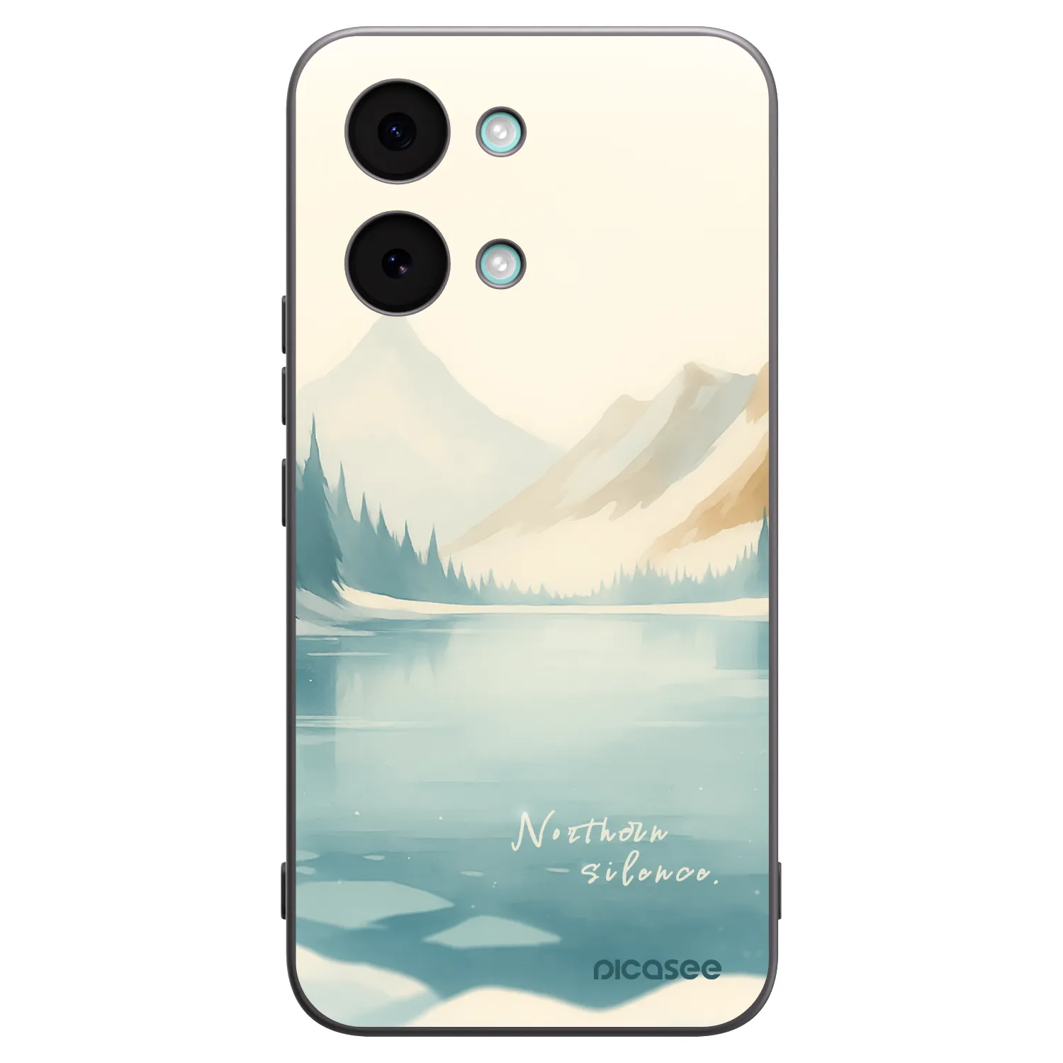 Picasee silikónový čierny obal pre Xiaomi Poco X8 Pro Max - NOTHERN SILENCE