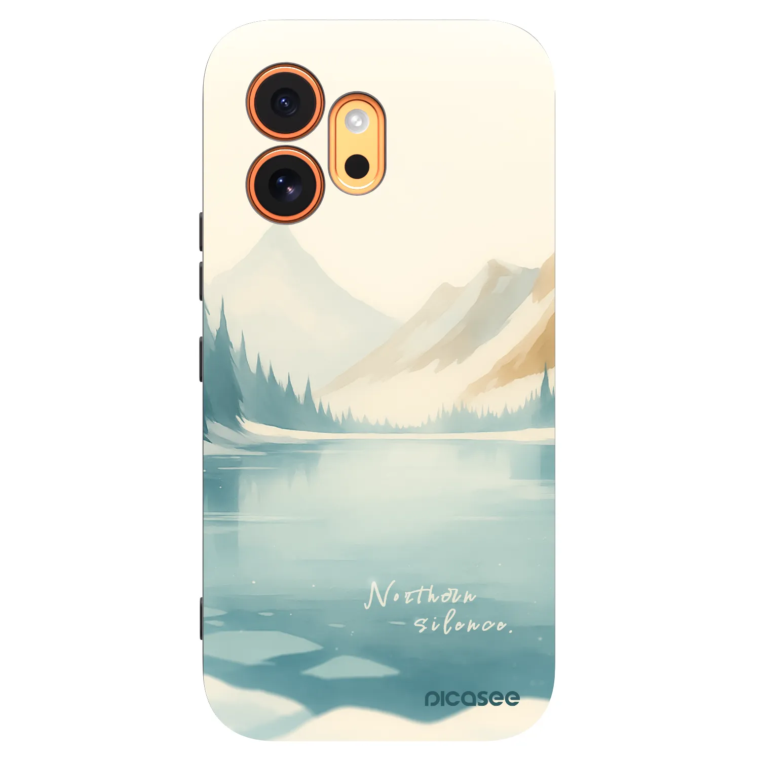 Picasee silikónový čierny obal pre Honor 600 - NOTHERN SILENCE