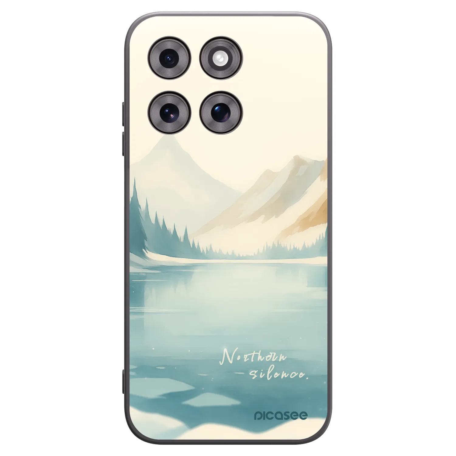 Picasee silikónový čierny obal pre Motorola Moto G77 - NOTHERN SILENCE