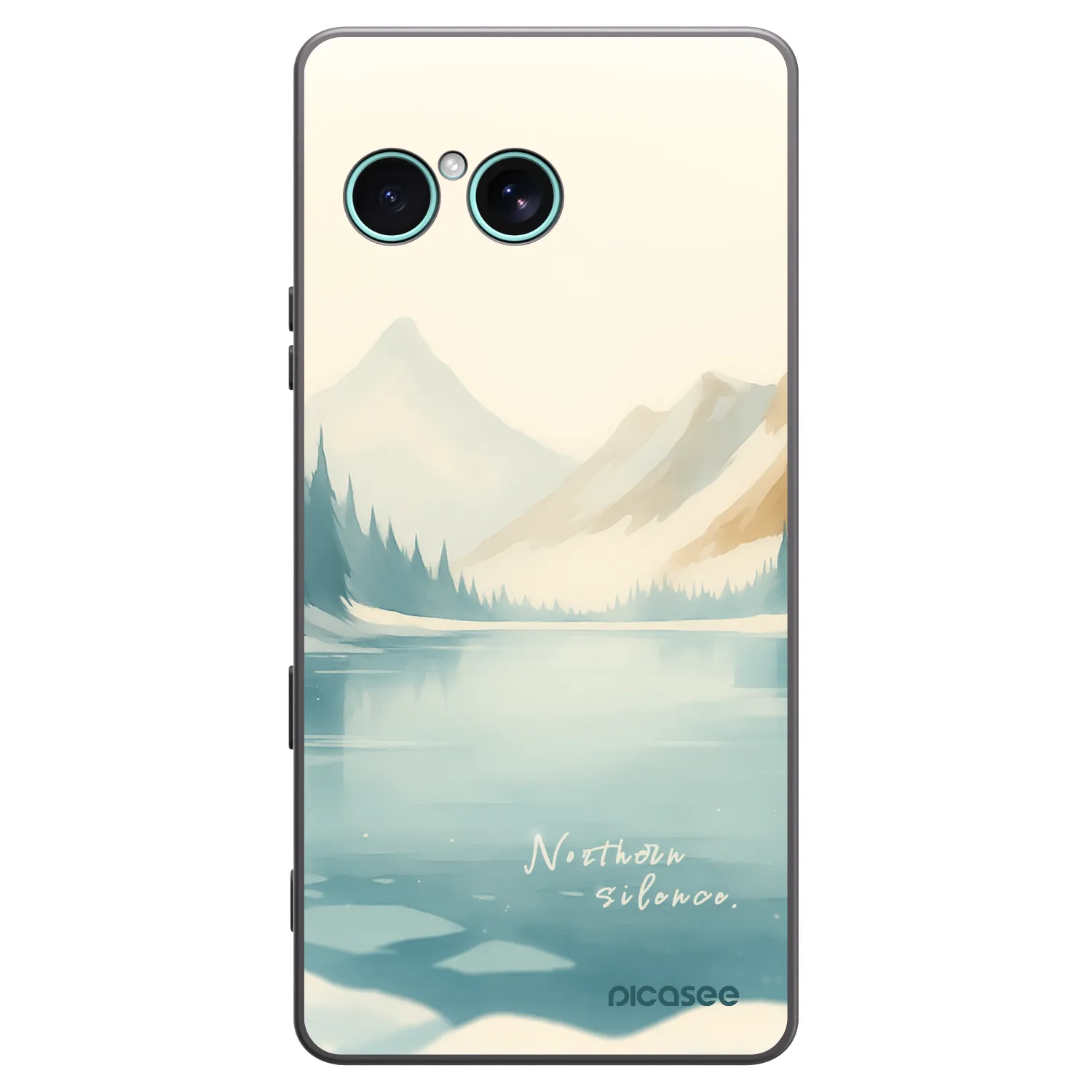 Picasee silikónový čierny obal pre Sony Xperia 10 VII - NOTHERN SILENCE