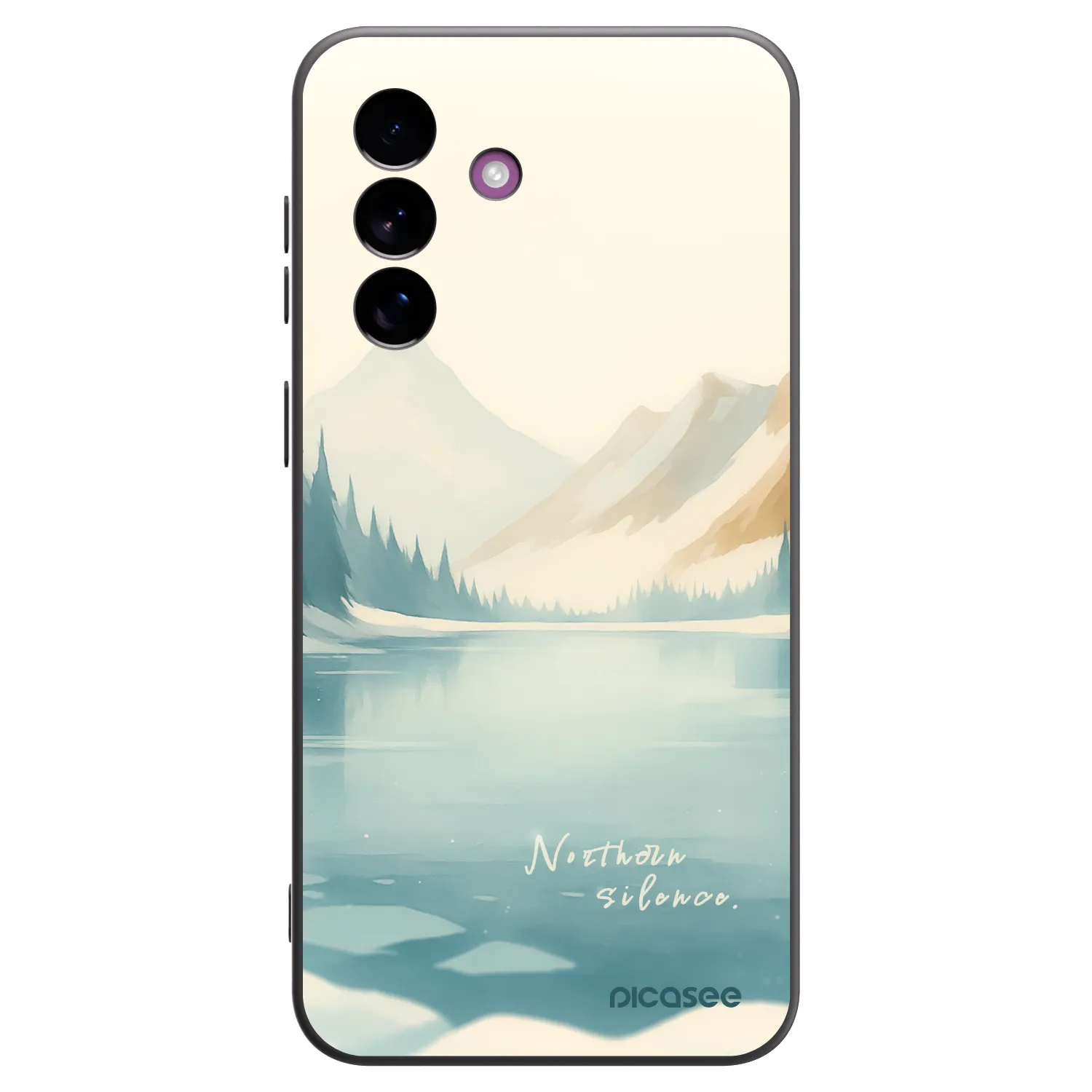 Picasee silikónový čierny obal pre Samsung Galaxy A37 - NOTHERN SILENCE