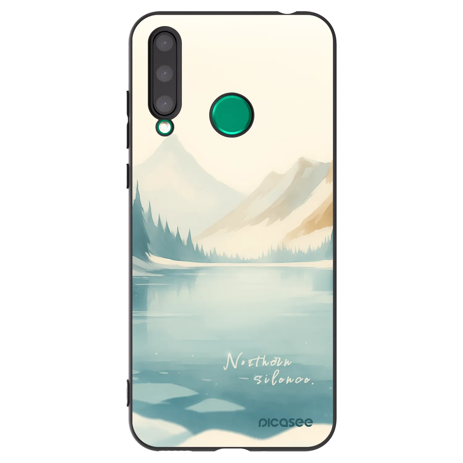 Picasee silikónový čierny obal pre Honor 20 Lite - NOTHERN SILENCE