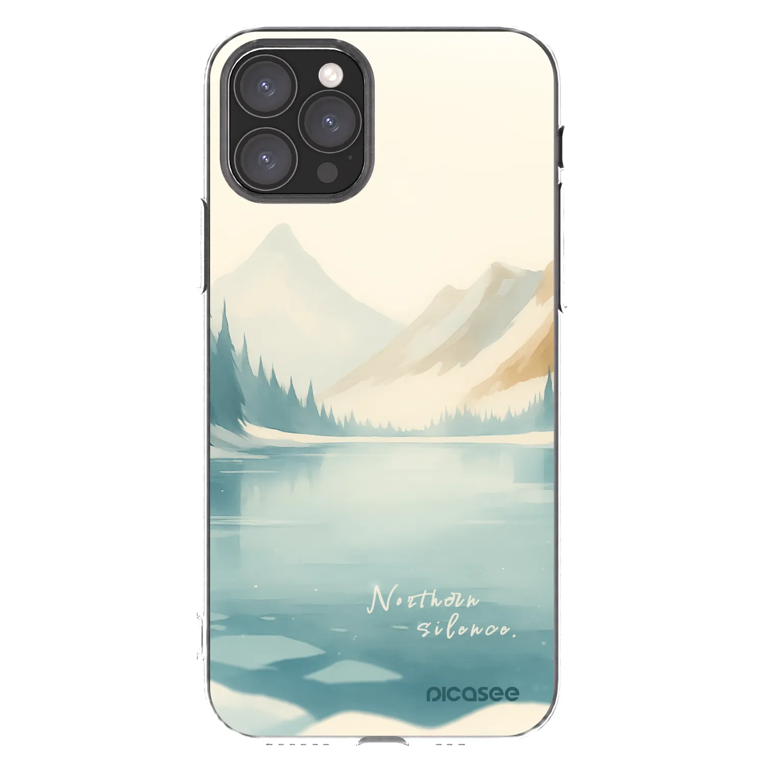 Picasee silikónový prehľadný obal pre Apple iPhone 11 Pro - NOTHERN SILENCE