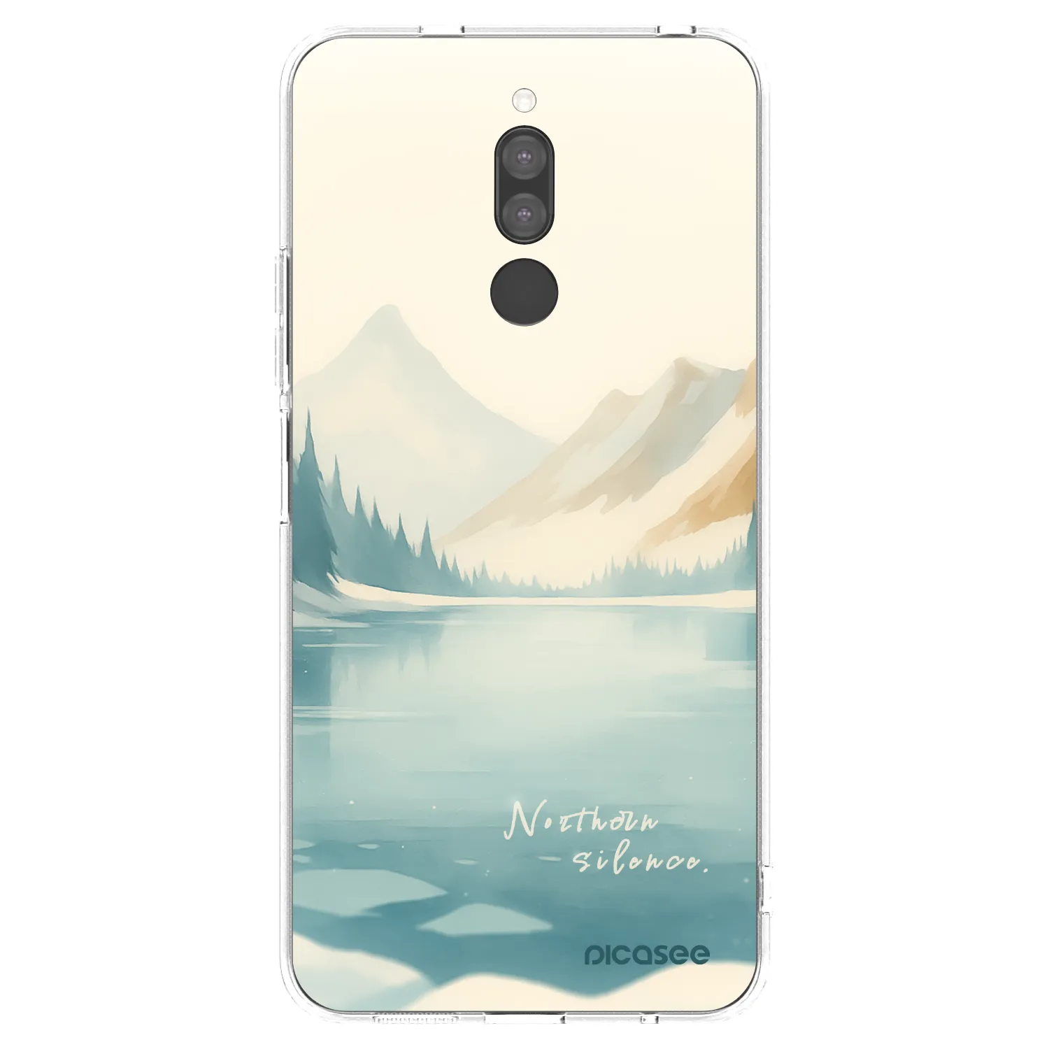 Silikónový prehľadný obal pre Xiaomi Redmi 8 - NOTHERN SILENCE