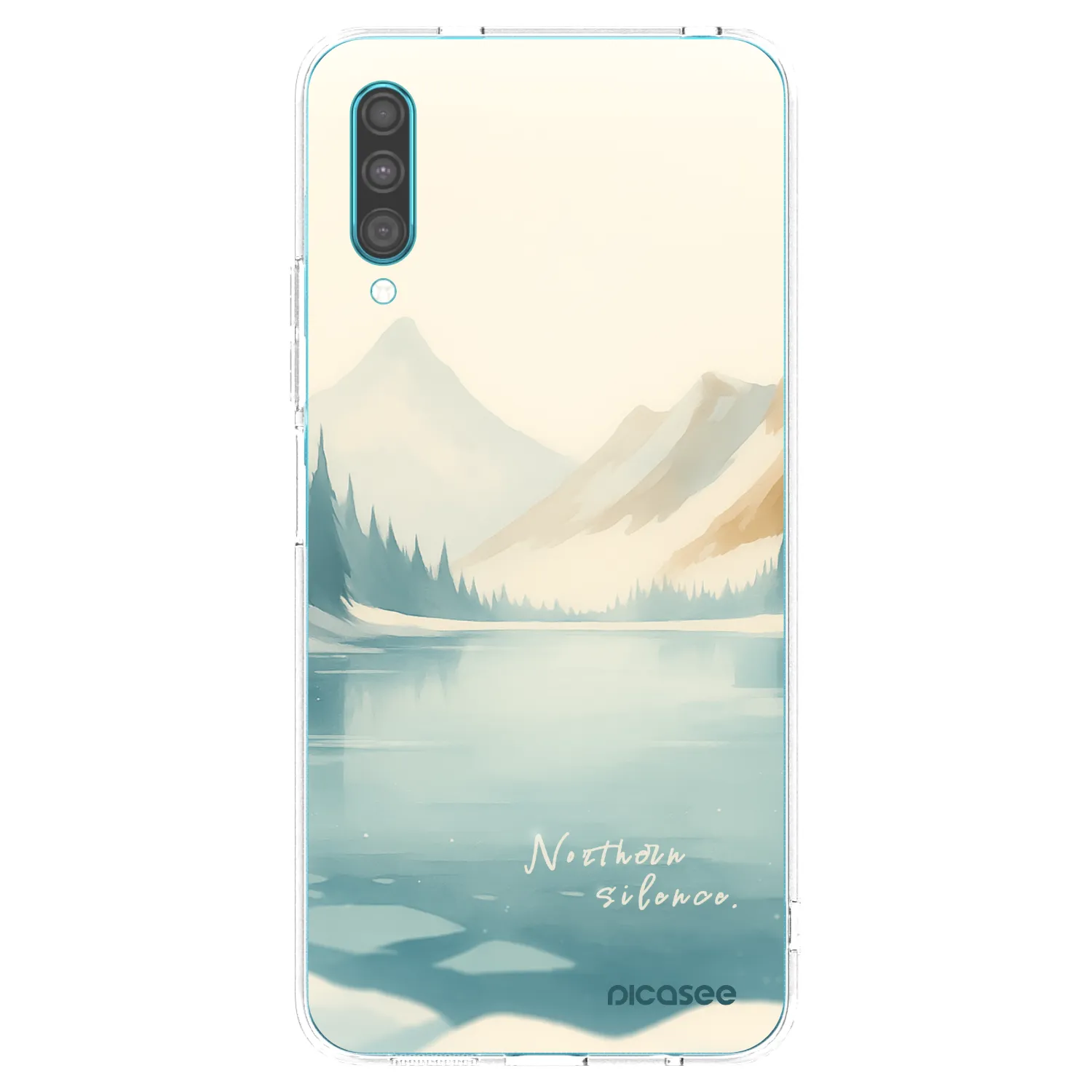 Picasee silikónový prehľadný obal pre Samsung Galaxy A30s A307F - NOTHERN SILENCE