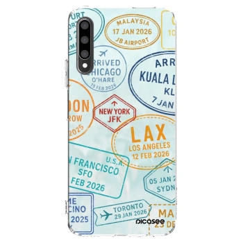 Picasee silikónový prehľadný obal pre Honor 9X Pro - PASSPORT EDITION