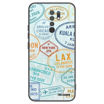 Picasee silikónový čierny obal pre Xiaomi Redmi 9 - PASSPORT EDITION