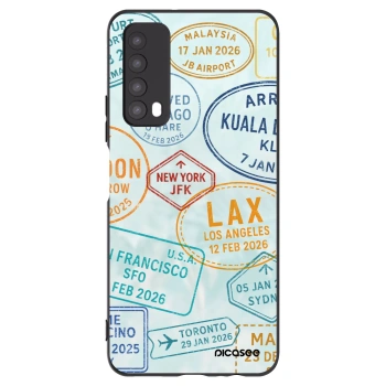 Picasee silikónový čierny obal pre Huawei P Smart 2021 - PASSPORT EDITION